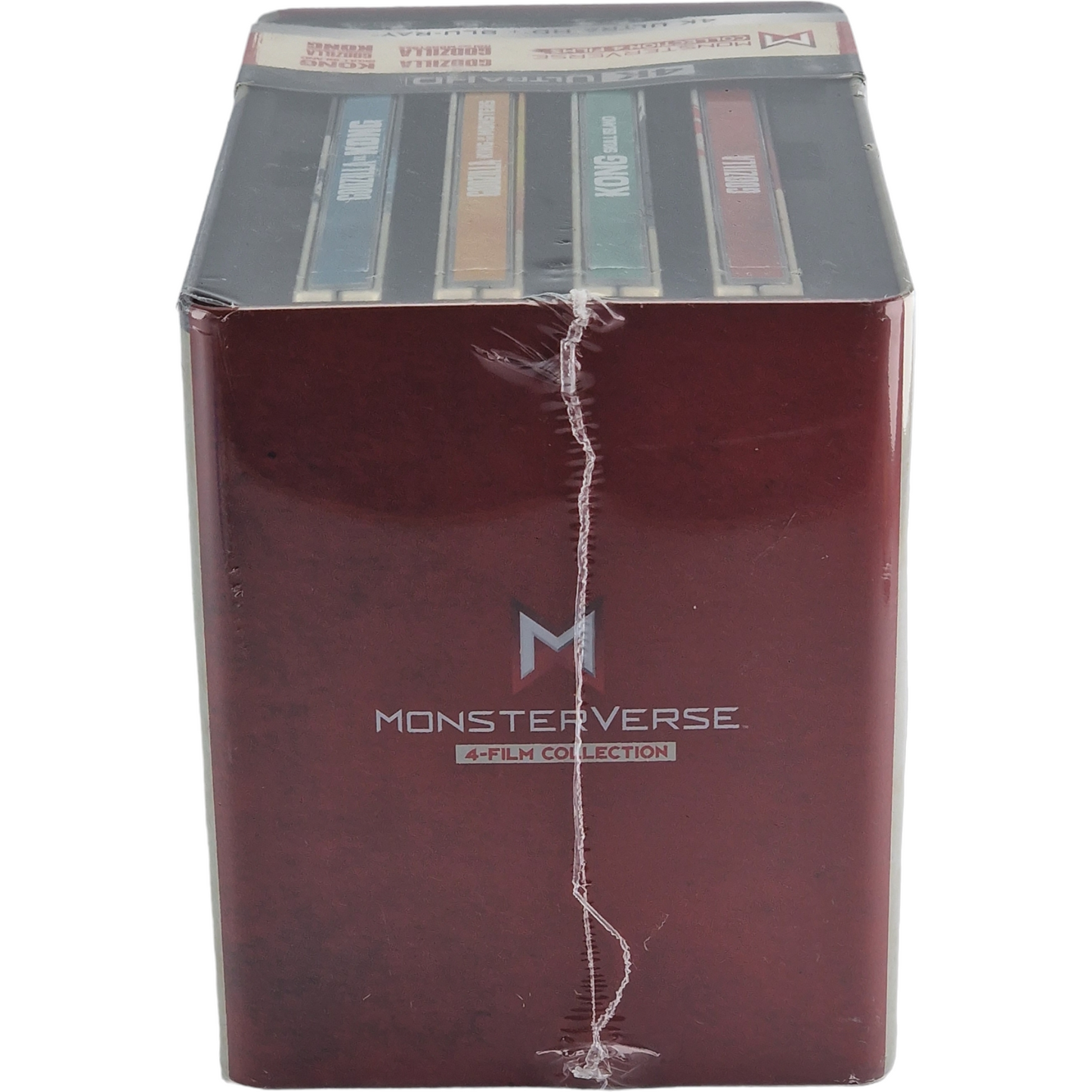 MonsterVerse : Godzilla vs. Kong 4K Ultra HD + Blu-ray Coffret 4 Films Zone B