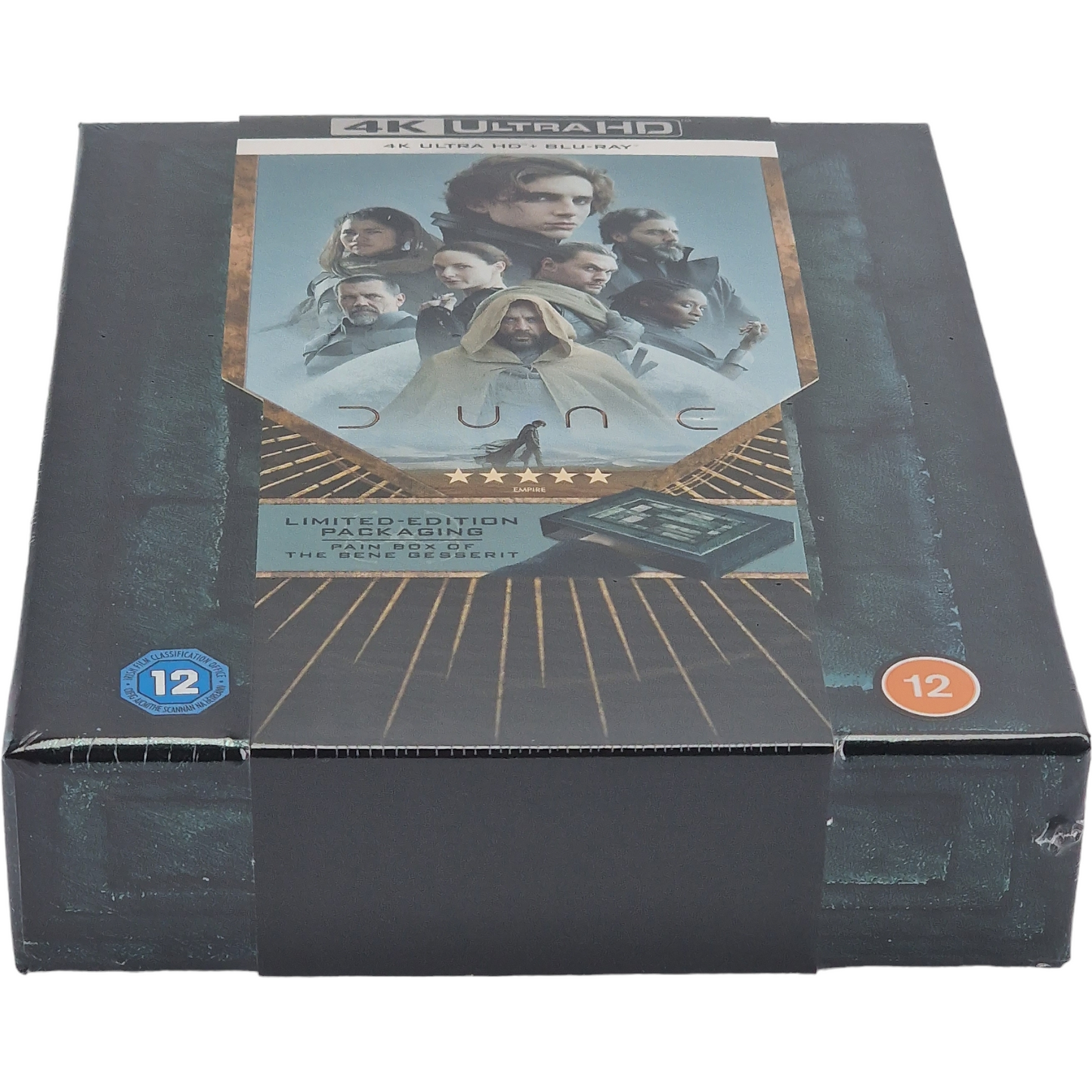 Dune 4K Ultra-HD + Blu-Ray Pain Box Édition limitée Region B FR