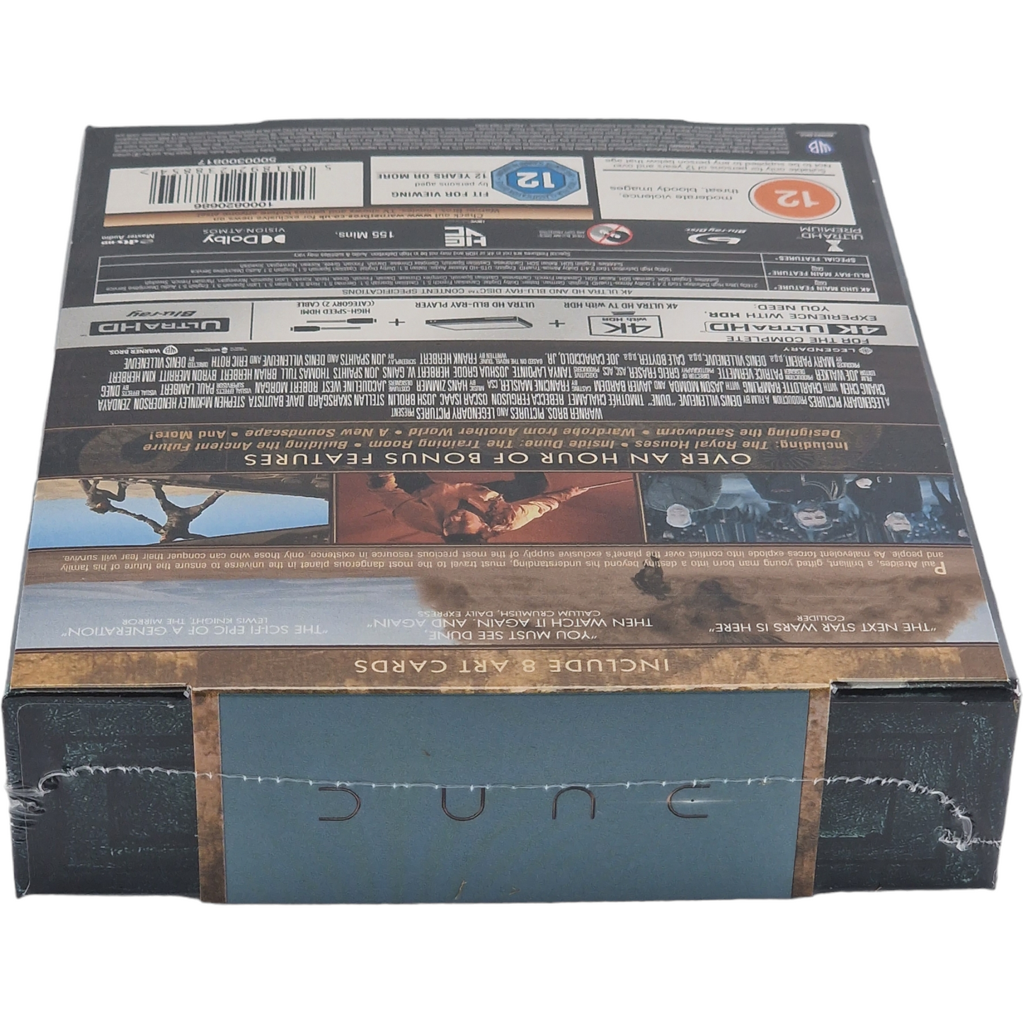 Dune 4K Ultra-HD + Blu-Ray Pain Box Édition limitée Region B FR