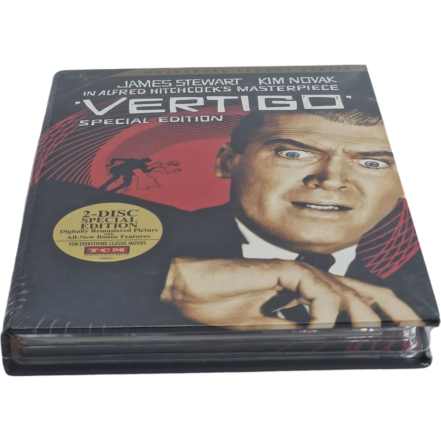 Vertigo DVD DigiPack Universal Legacy Serie Alfred Hitchcock 2012 Region 1