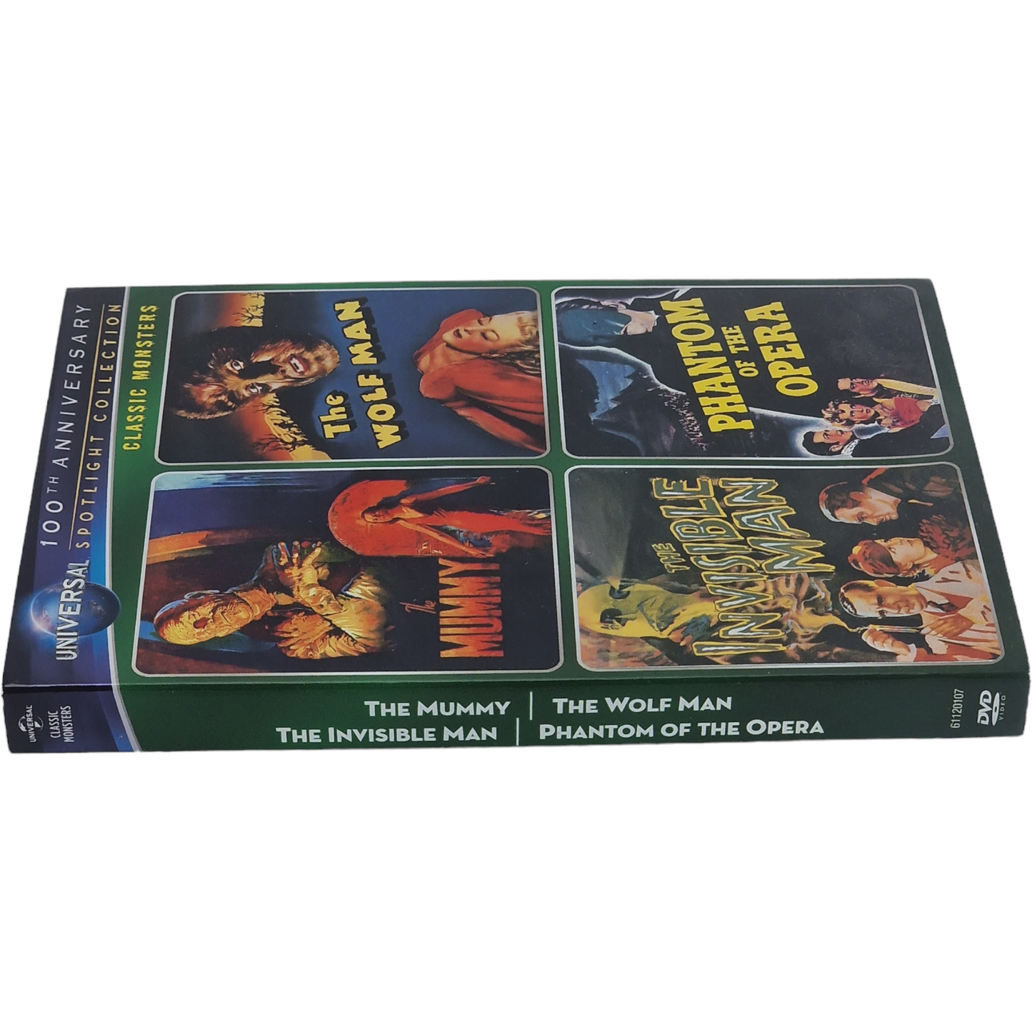 Monstres classiques DVD 4 Films 1932-1943 Collection Spotlight 2012 Region 1