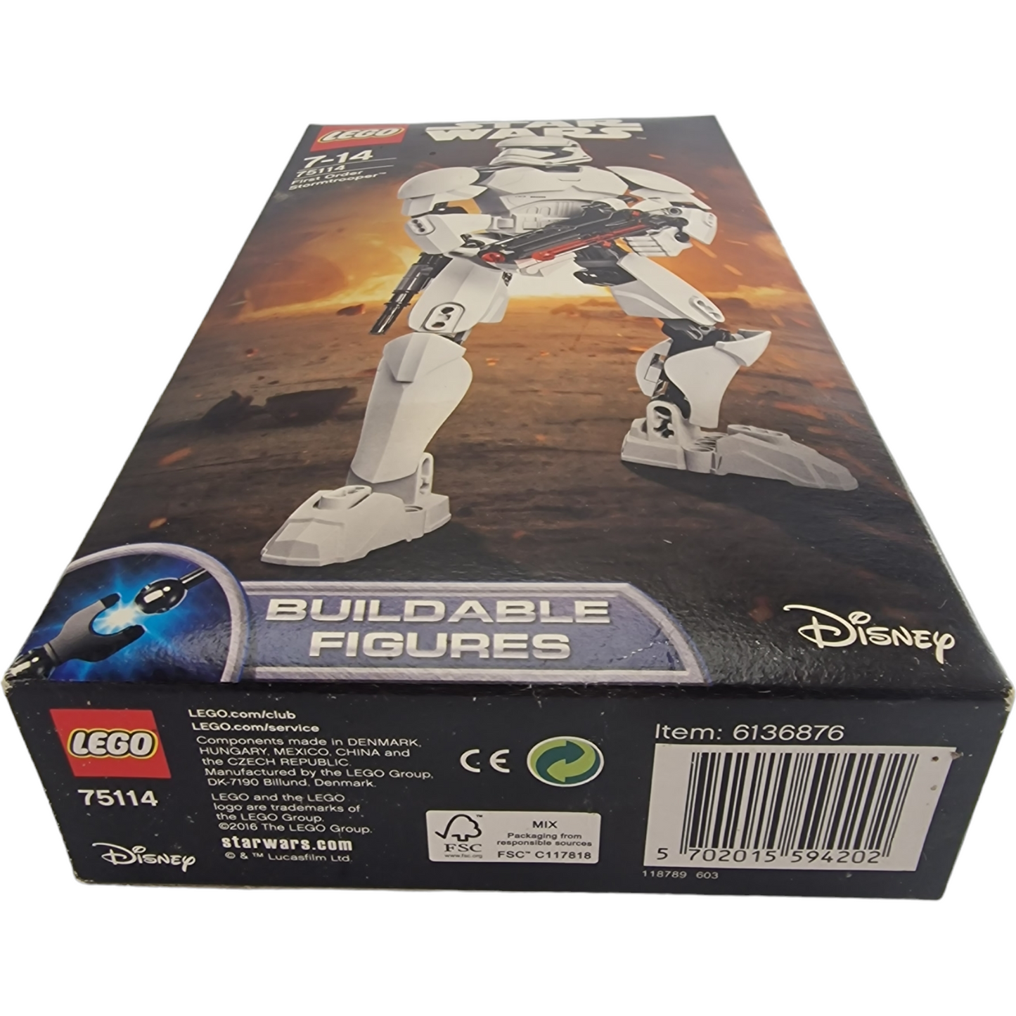 Lego 75114 : Star wars Stormtrooper du Premier Ordre Jouet Neuf
