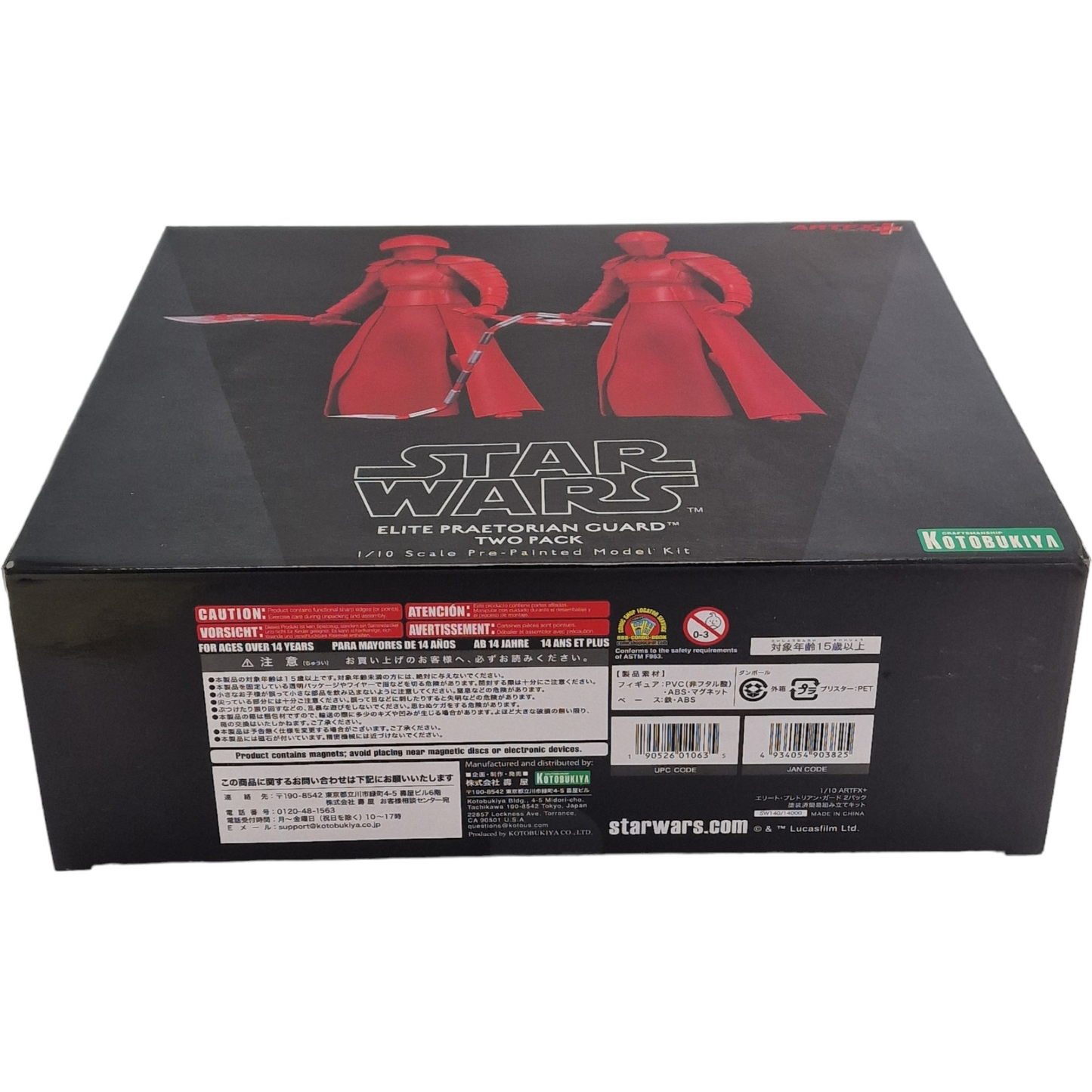Star Wars Statue, SW 140, Coloris Assortis 2 statues 17,8 cm 1/10 artfx+ Neuf