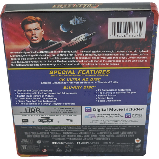Starship Troopers – SteelBook 4K Ultra HD + Blu-ray – visuel 3