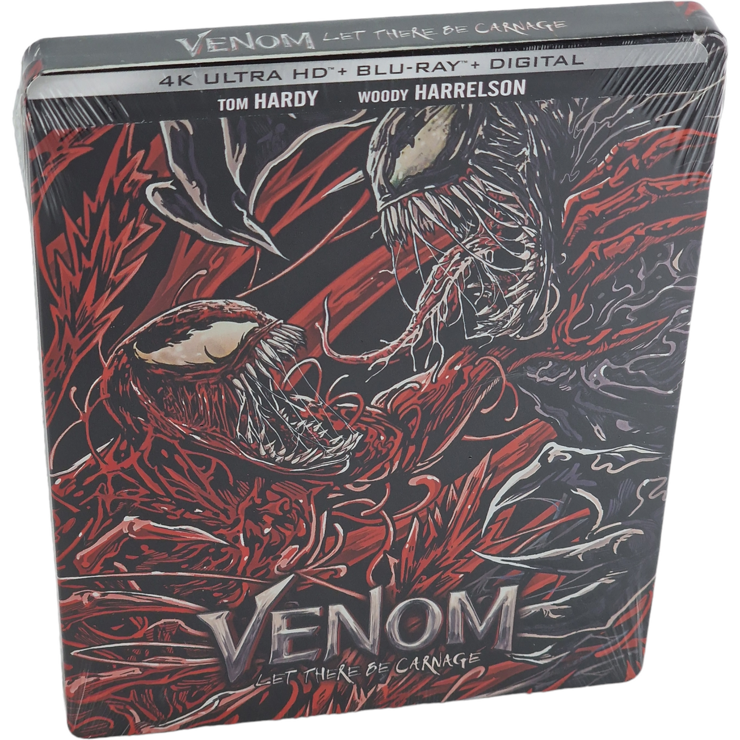 Venom : Let There Be Carnage 4K Ultra HD + Blu-ray SteelBook Zavvi Tom Hardy A