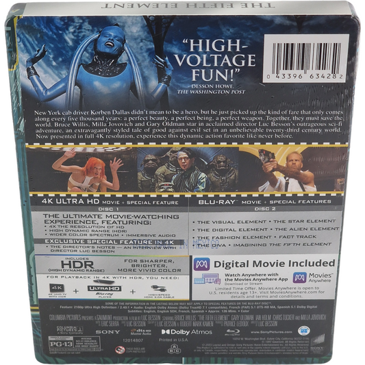 Le Cinquième Élément – SteelBook 4K Ultra HD + Blu-ray – visuel 2