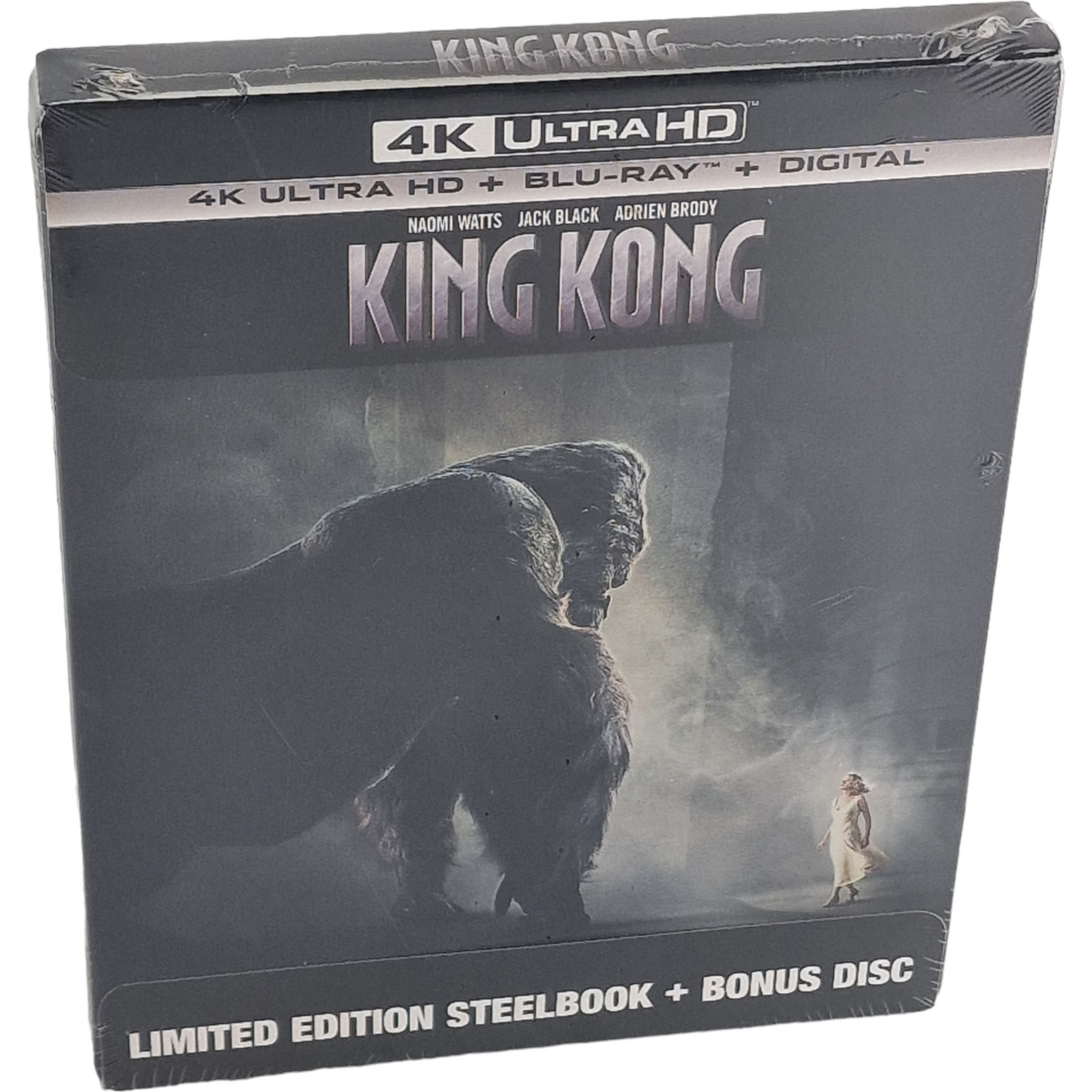 King Kong 4K Ultra HD + Blu-ray + Digital 4K SteelBook Best Buy Ultimate Zone A