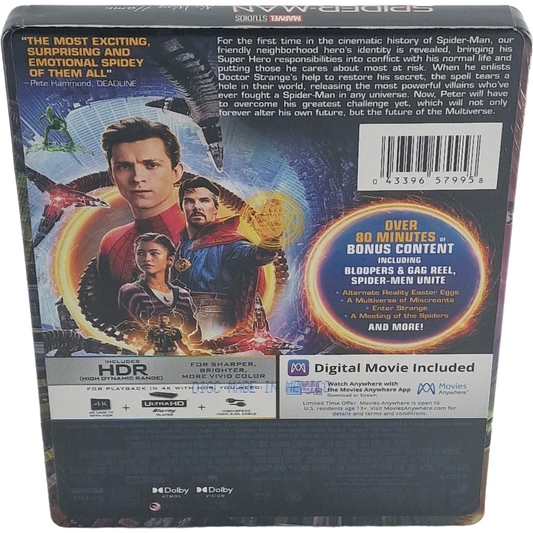 Spider-Man: No Way Home – SteelBook 4K Ultra HD + Blu-ray – visuel 3