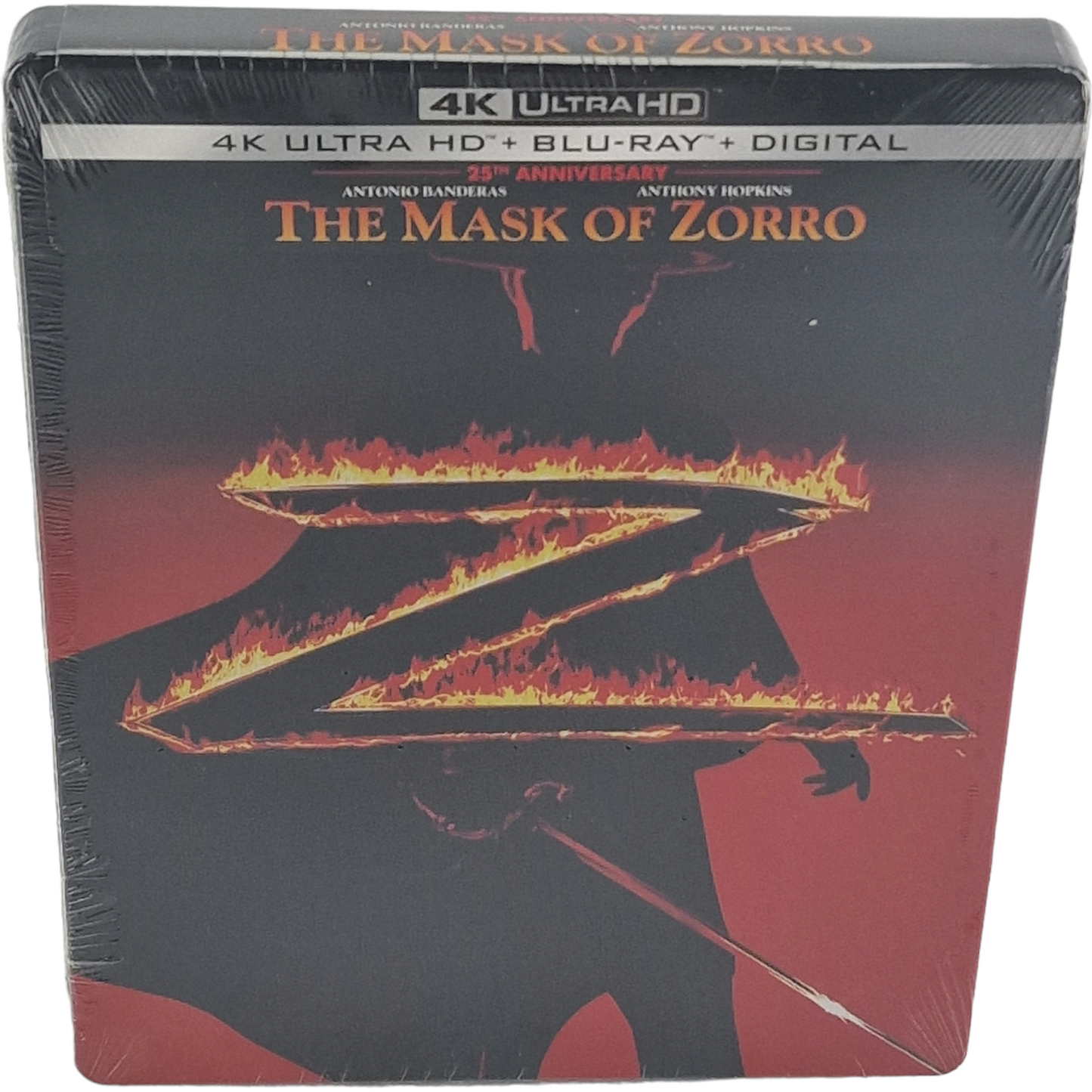 Le masque de Zorro 1998 SteelBook 4K Ultra HD + Blu-ray +Digital 4K 2023 Libre