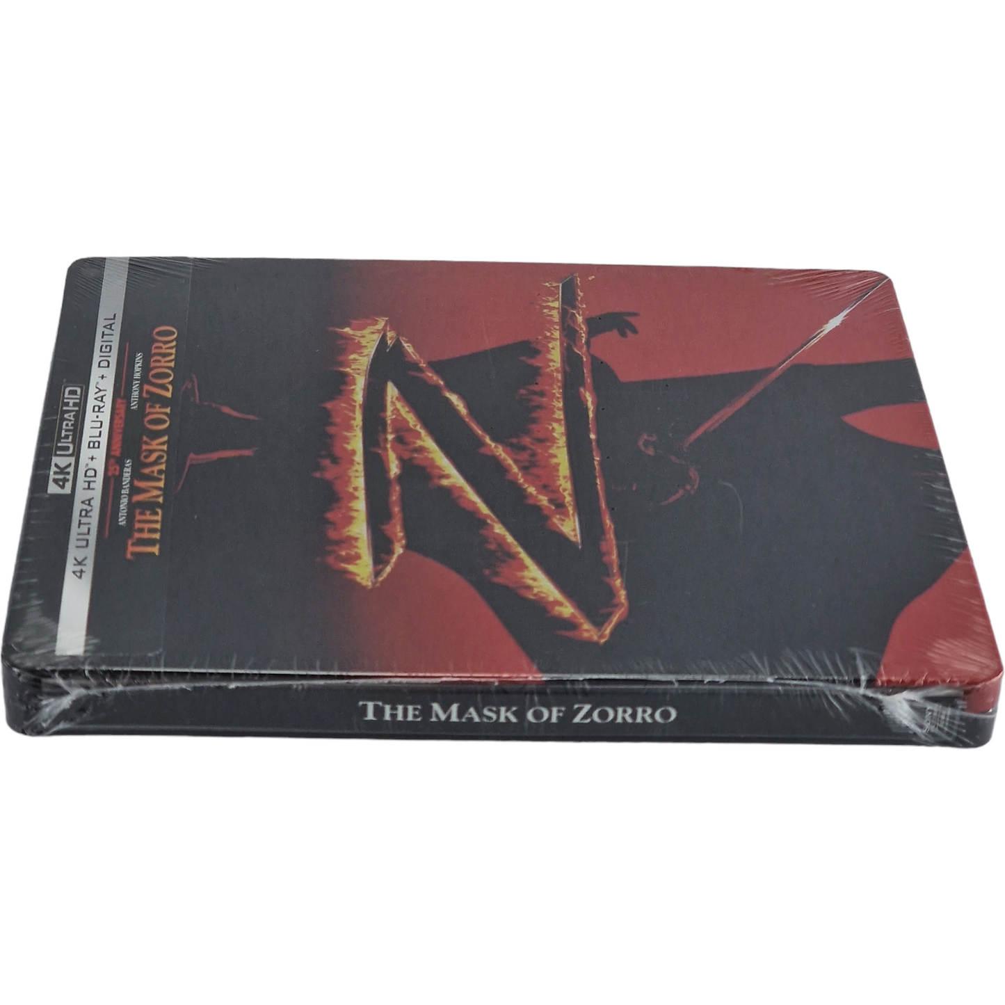 Le masque de Zorro 1998 SteelBook 4K Ultra HD + Blu-ray +Digital 4K 2023 Libre