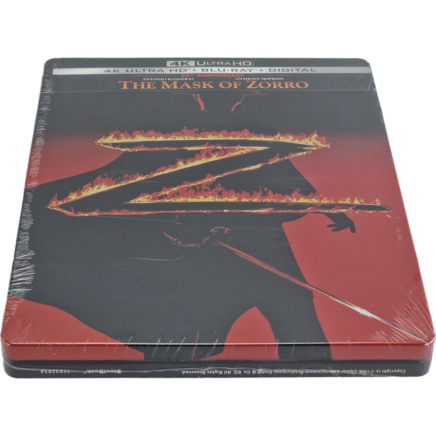 Le masque de Zorro 1998 SteelBook 4K Ultra HD + Blu-ray +Digital 4K 2023 Libre