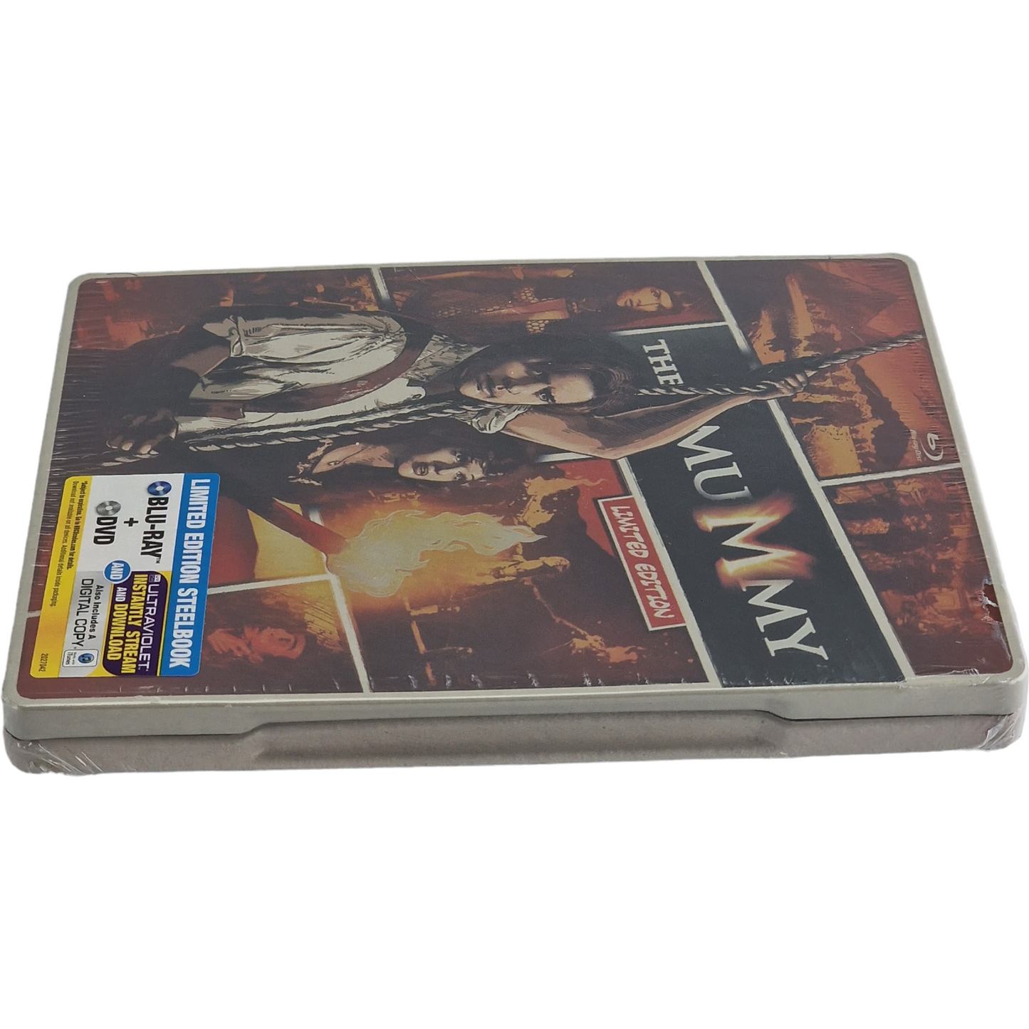 La momie 1999 SteelBook Blu-ray + DVD + Digital HD Édition limitée Zone Libre