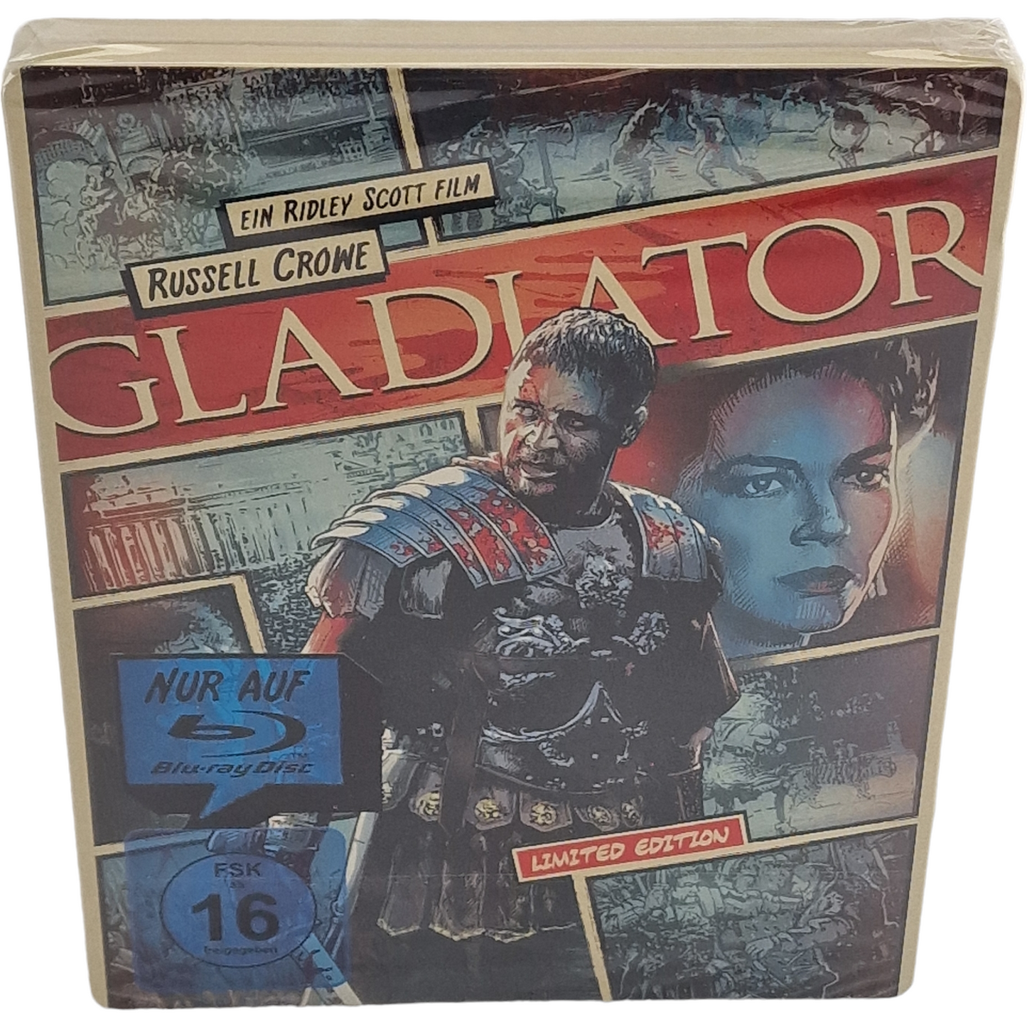 Gladiator 2000 SteelBook Blu-ray + DVD +Digital HD Édition limitée 2013 Zone B