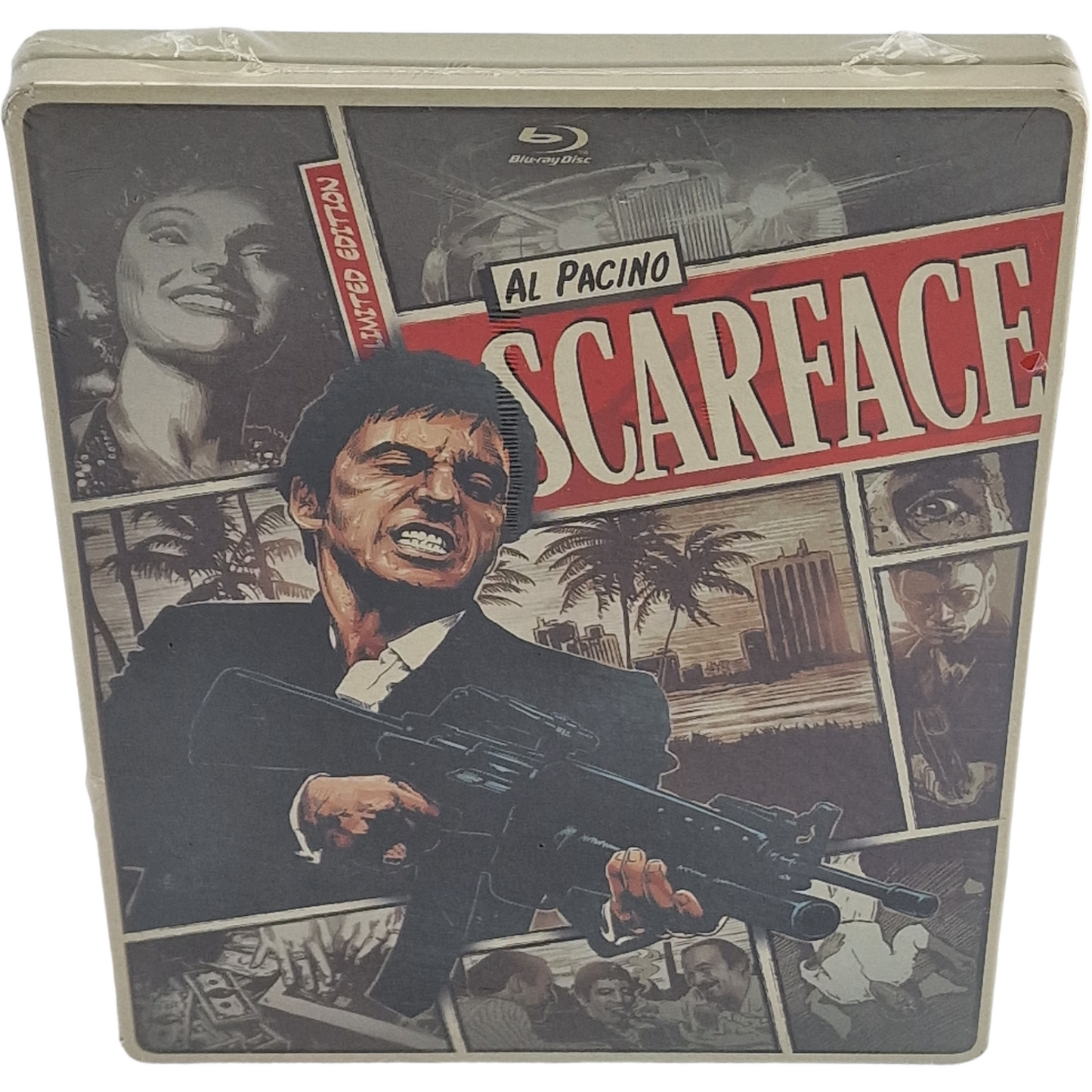 Scarface 1983 SteelBook Blu-ray + DVD + Digital HD Édition limitée 2013 Libre