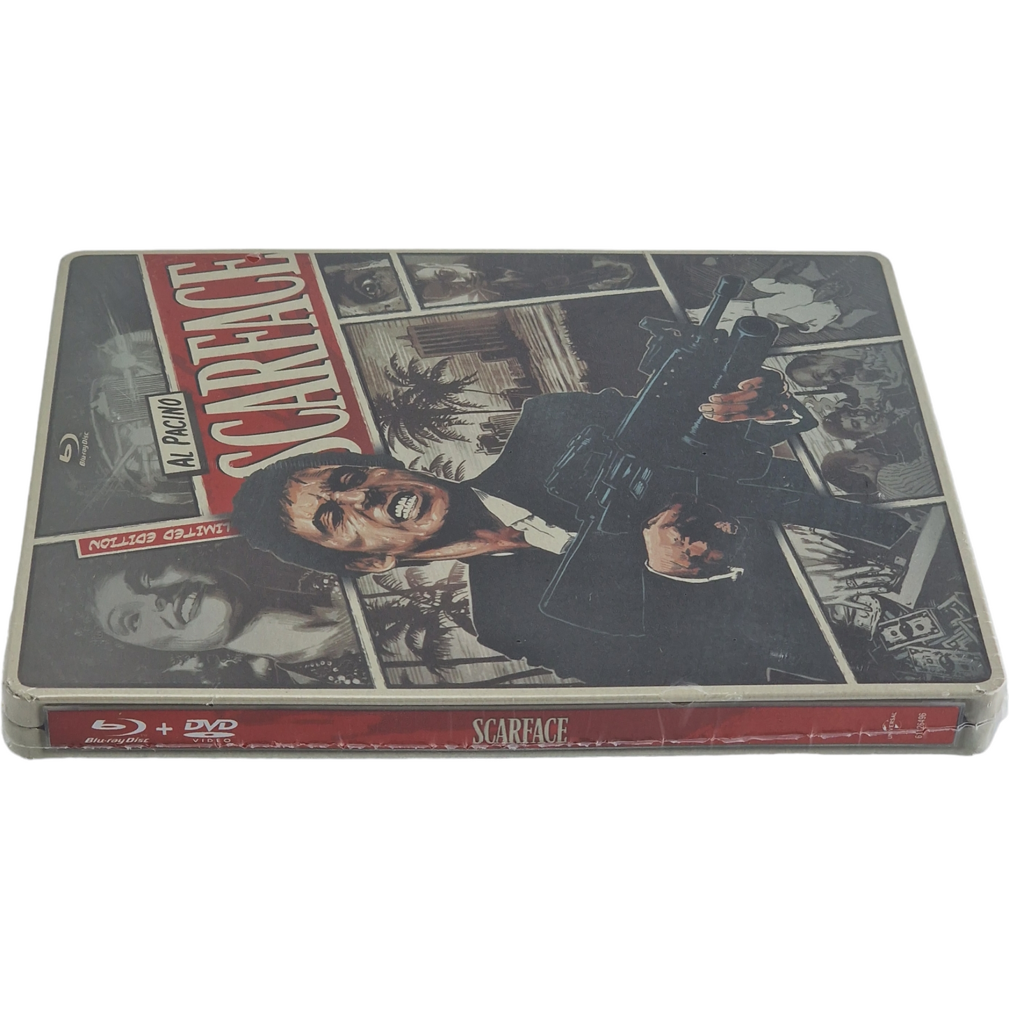 Scarface 1983 SteelBook Blu-ray + DVD + Digital HD Édition limitée 2013 Libre