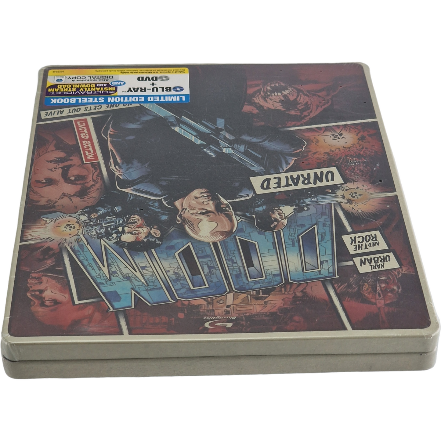Doom 2005 SteelBook Blu-ray + DVD +Digital HD Édition limitée 2013 Zone Libre