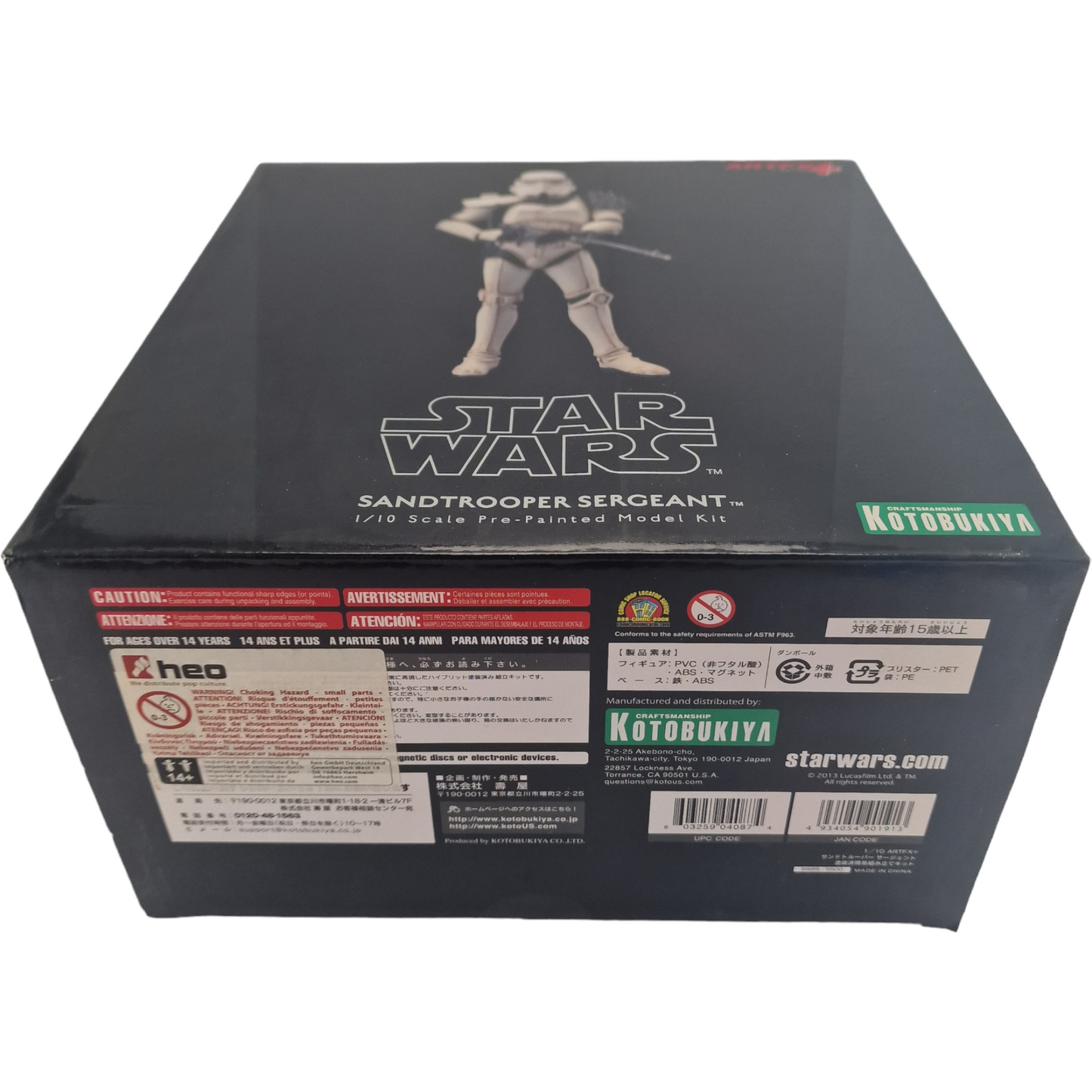 Star Wars Sandtrooper Statue de Sergent Artfx+ l'échelle 1/10 de Kotobukiya