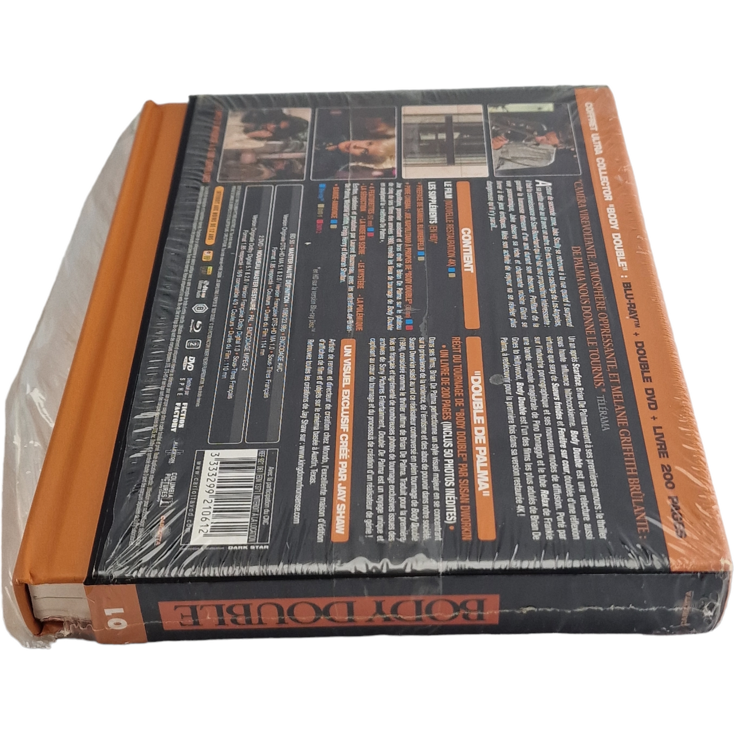 Body Double Édition Coffret Ultra Collector-Blu-Ray + DVD + Livre Carlotta Films