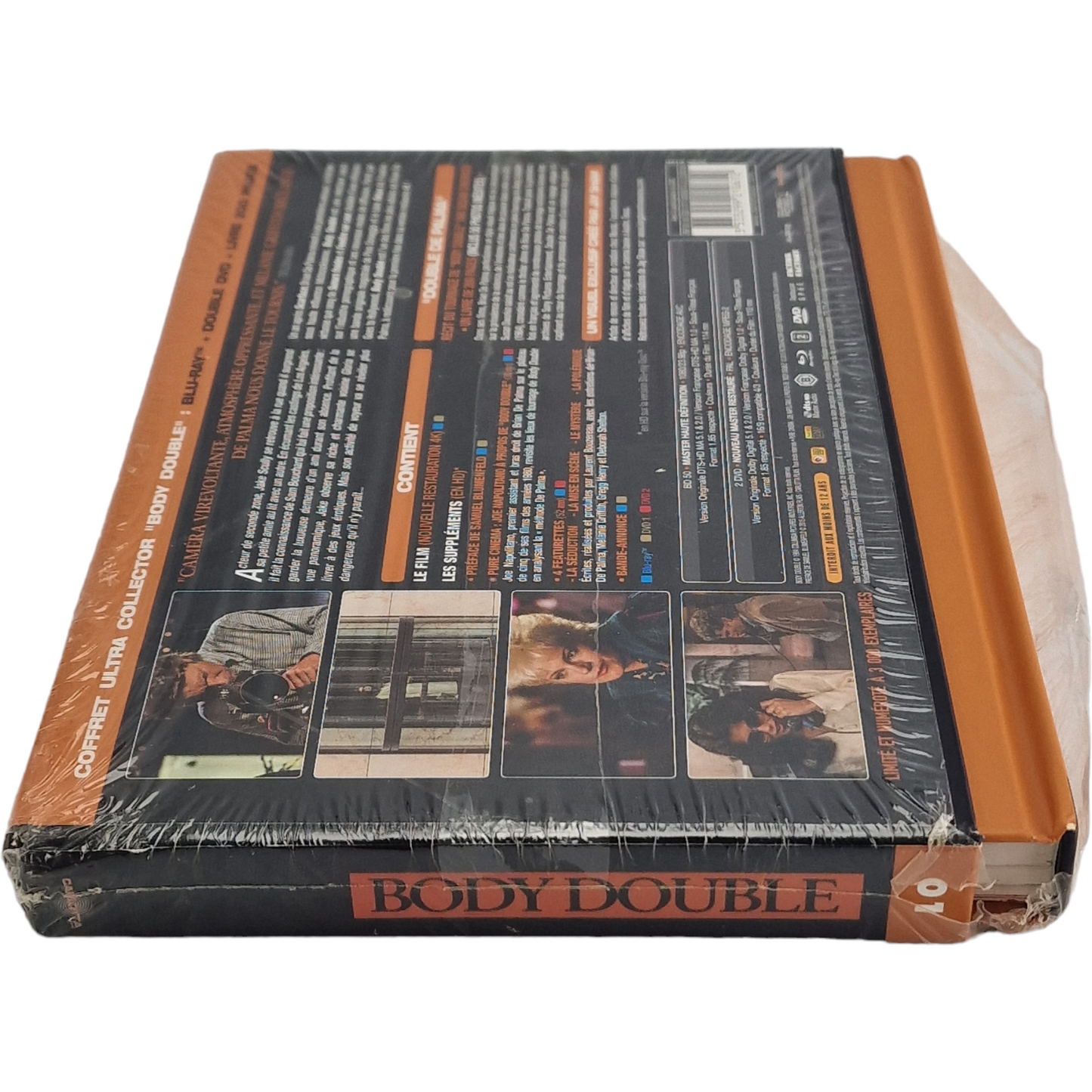 Body Double Édition Coffret Ultra Collector-Blu-Ray + DVD + Livre Carlotta Films