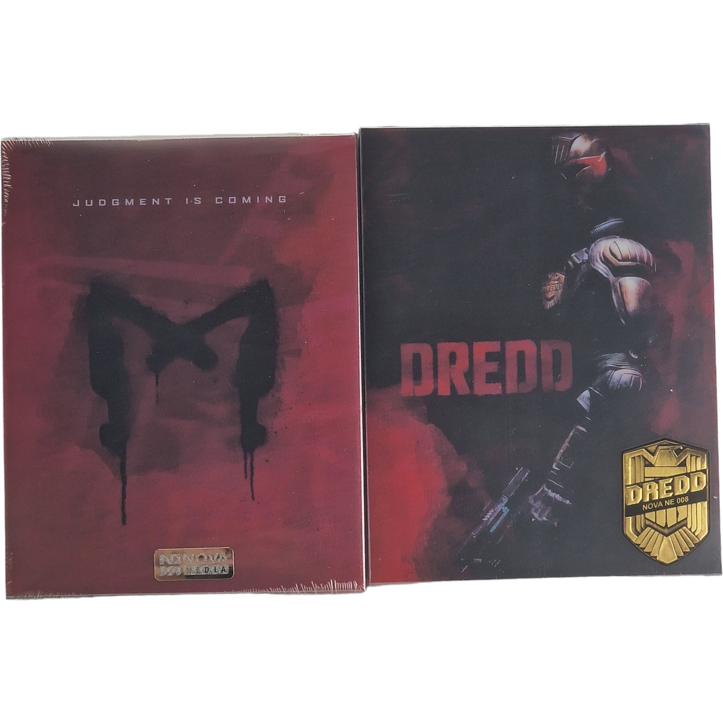 Dredd Blu-ray 3D + 2D Steelbook Slip Édition Rouge Novamedia Numérotée Zone A