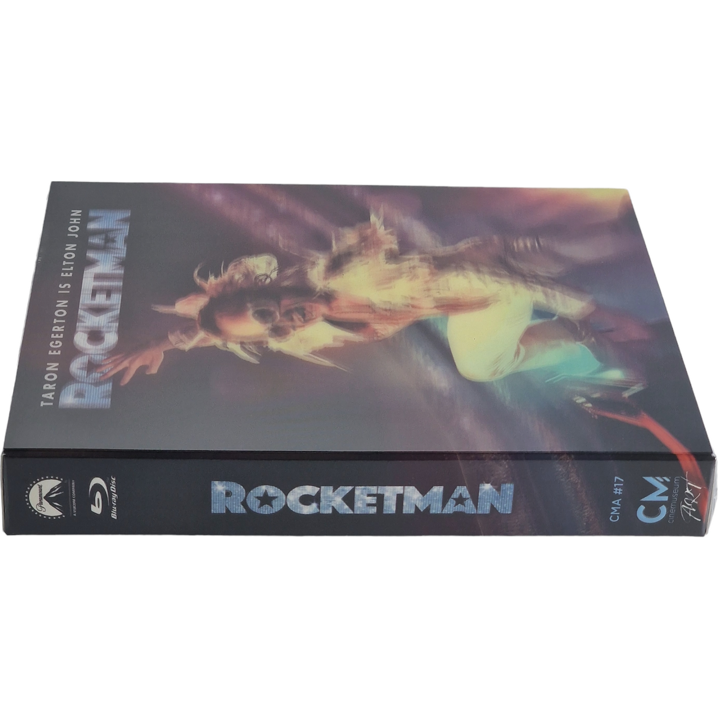Rocketman Blu-ray Steelbook Lenticulaire Fullslip Cine-Museum Numérotée 300 Ex B