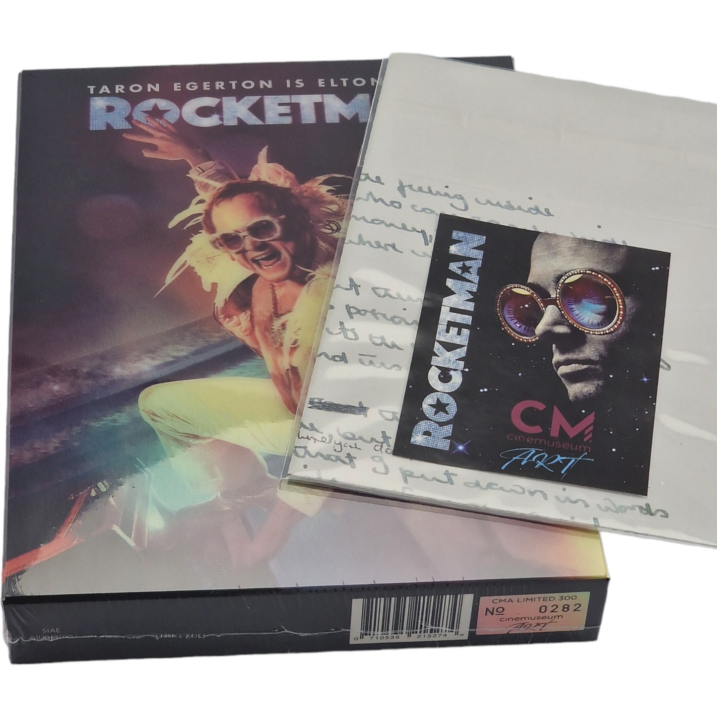 Rocketman Blu-ray Steelbook Lenticulaire Fullslip Cine-Museum Numérotée 300 Ex B