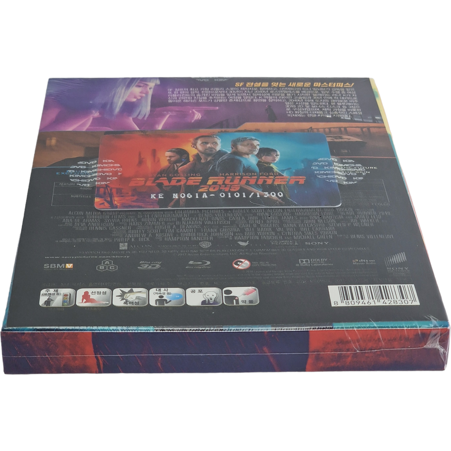 Blade Runner 2049 Blu-ray 3D+ 2D Steelbook Fullslip Kimchidvd Numérotée 1300 Ex A