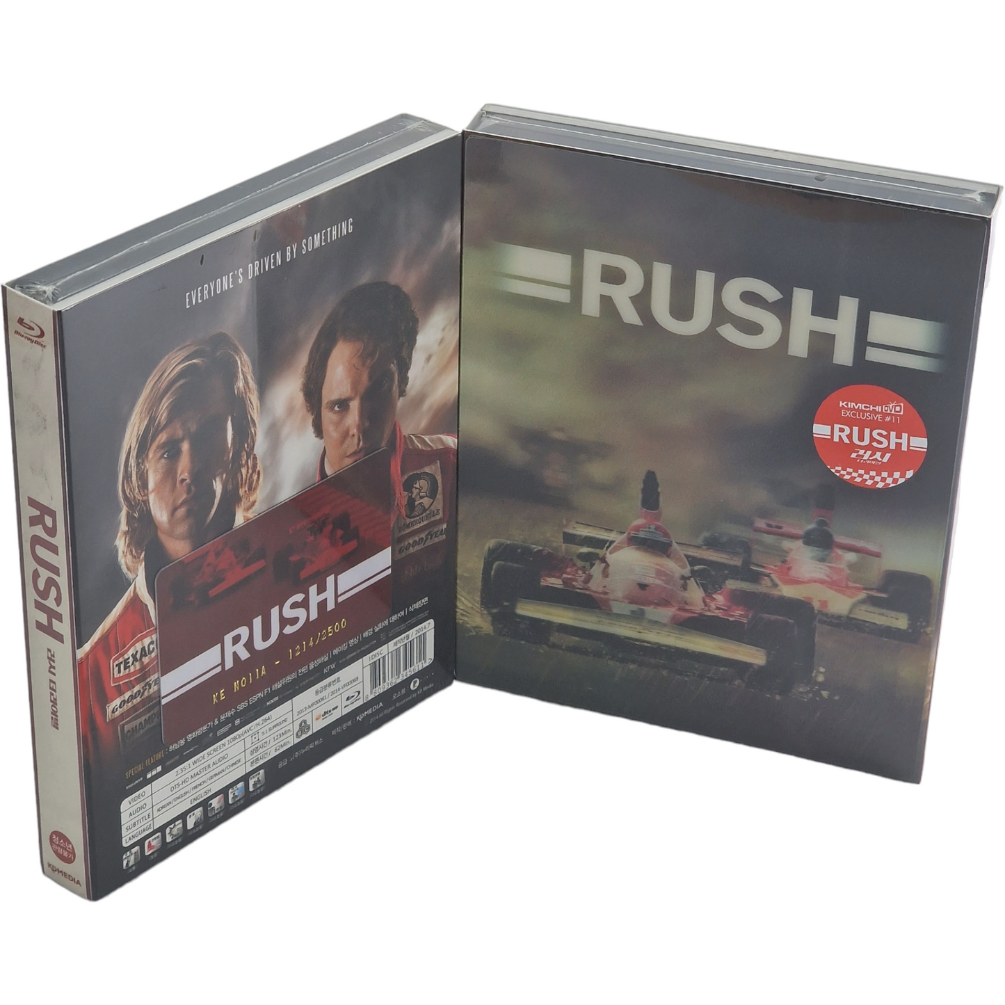 Rush Blu-ray Steelbook Lenticulaire Conçu par Plain Archive Kimchidvd Numérotée A