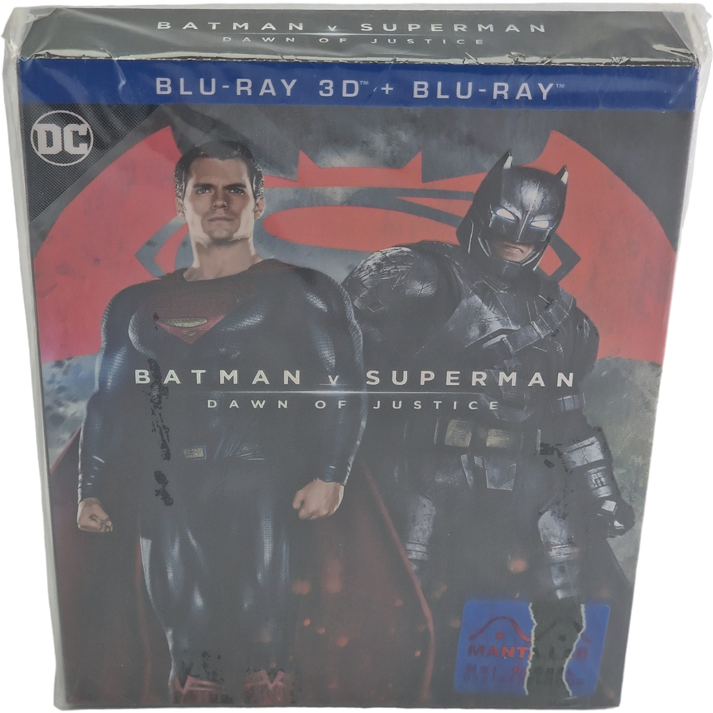 Batman v Superman Dawn of Justice Steelbook Blu-ray 3D +2D MantaLab 700 Ex Numérotée A
