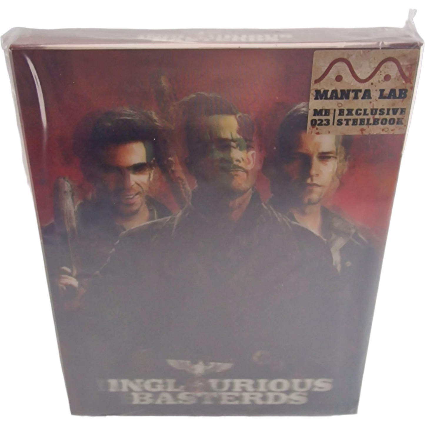 Inglourious Basterds Blu-ray Steelbook double Lenticulaire Mantalab 1000 Ex A Numérotée