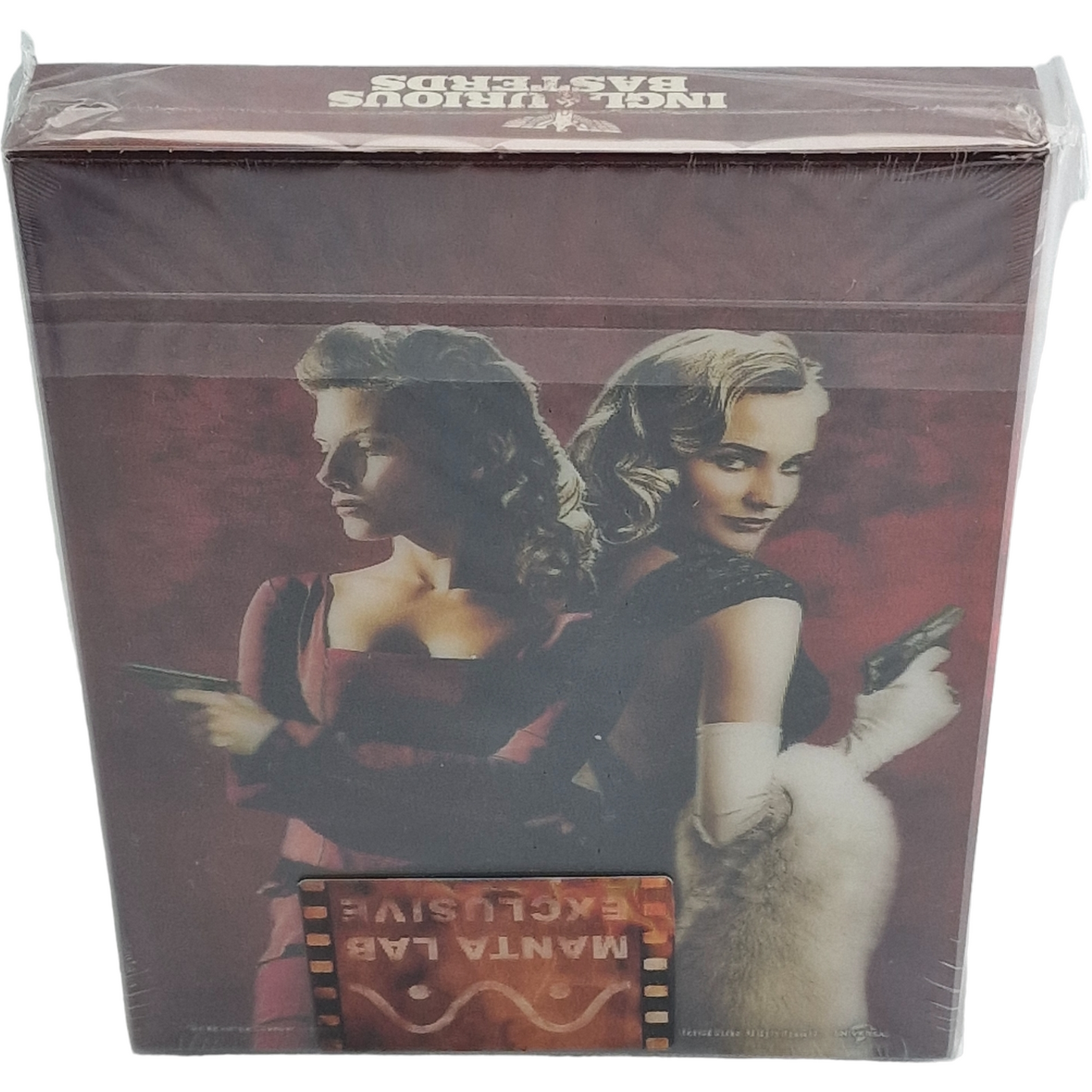 Inglourious Basterds Blu-ray Steelbook double Lenticulaire Mantalab 1000 Ex A Numérotée