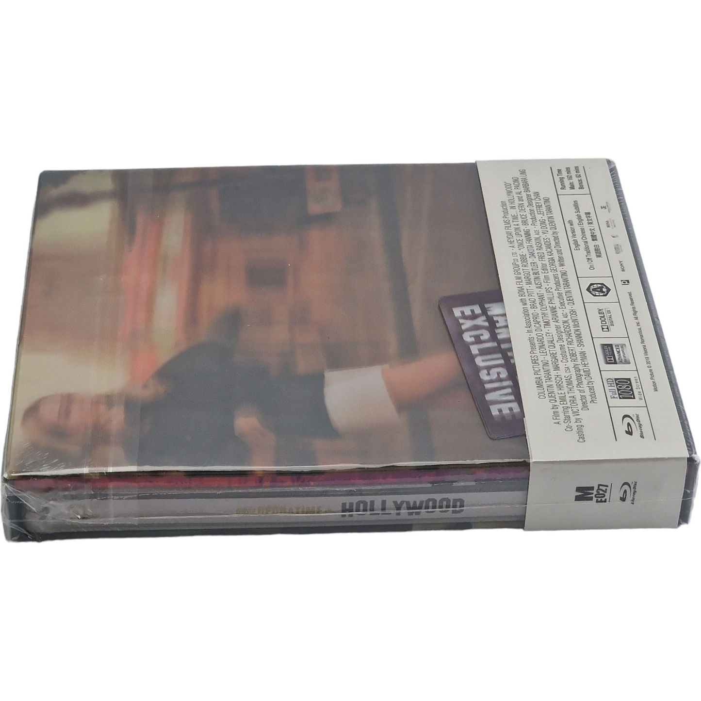 Once Upon Time Hollywood Blu-ray Steelbook double lenticulaire Mantalab 800 Ex A Numérotée