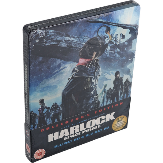 Harlock: Space Pirate – Blu-ray 3D + Blu-ray + DVD – visuel 2
