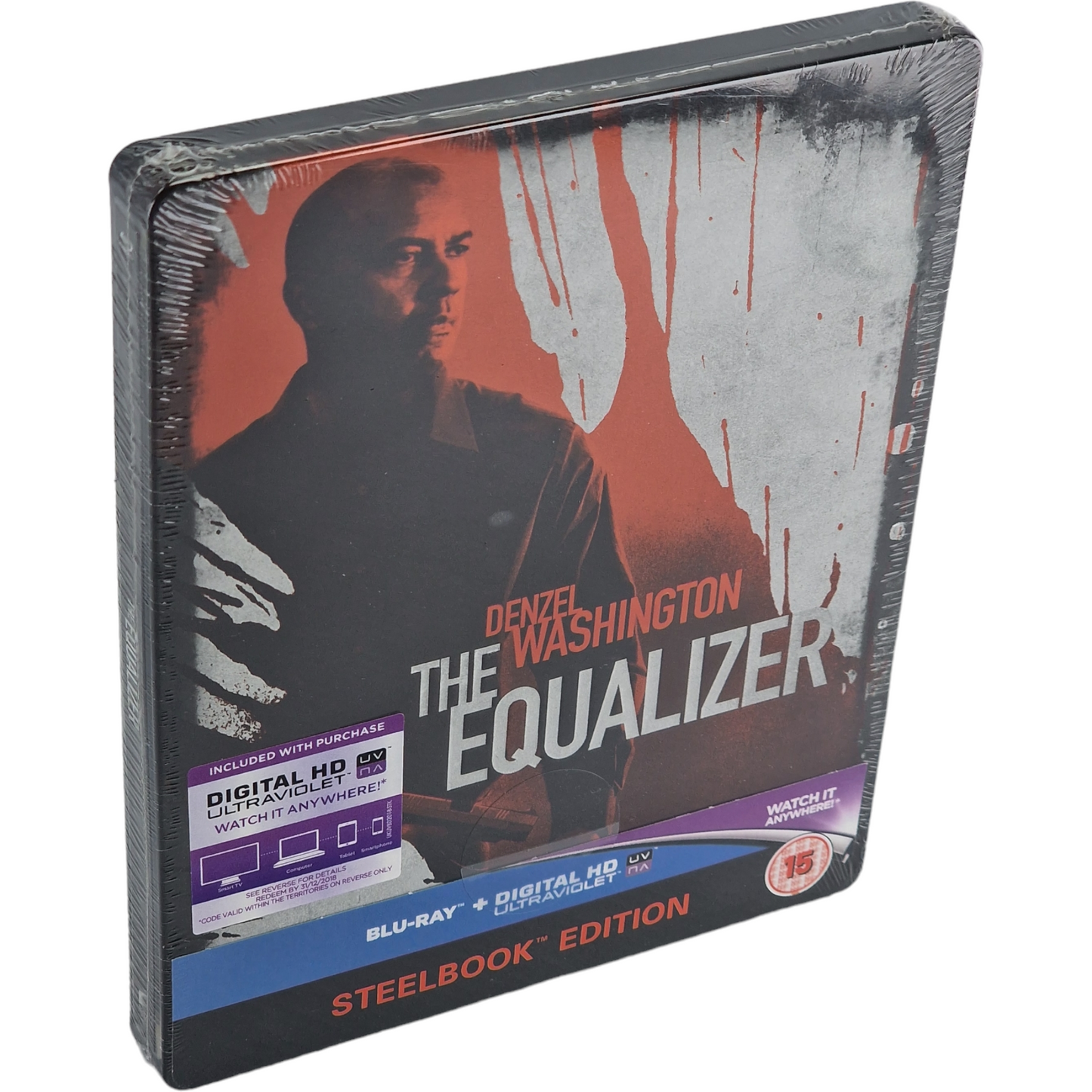 The Equalizer Blu-ray Steelbook Débossé Zavvi 2015 Limitée 4000 Ex [-18 Libre
