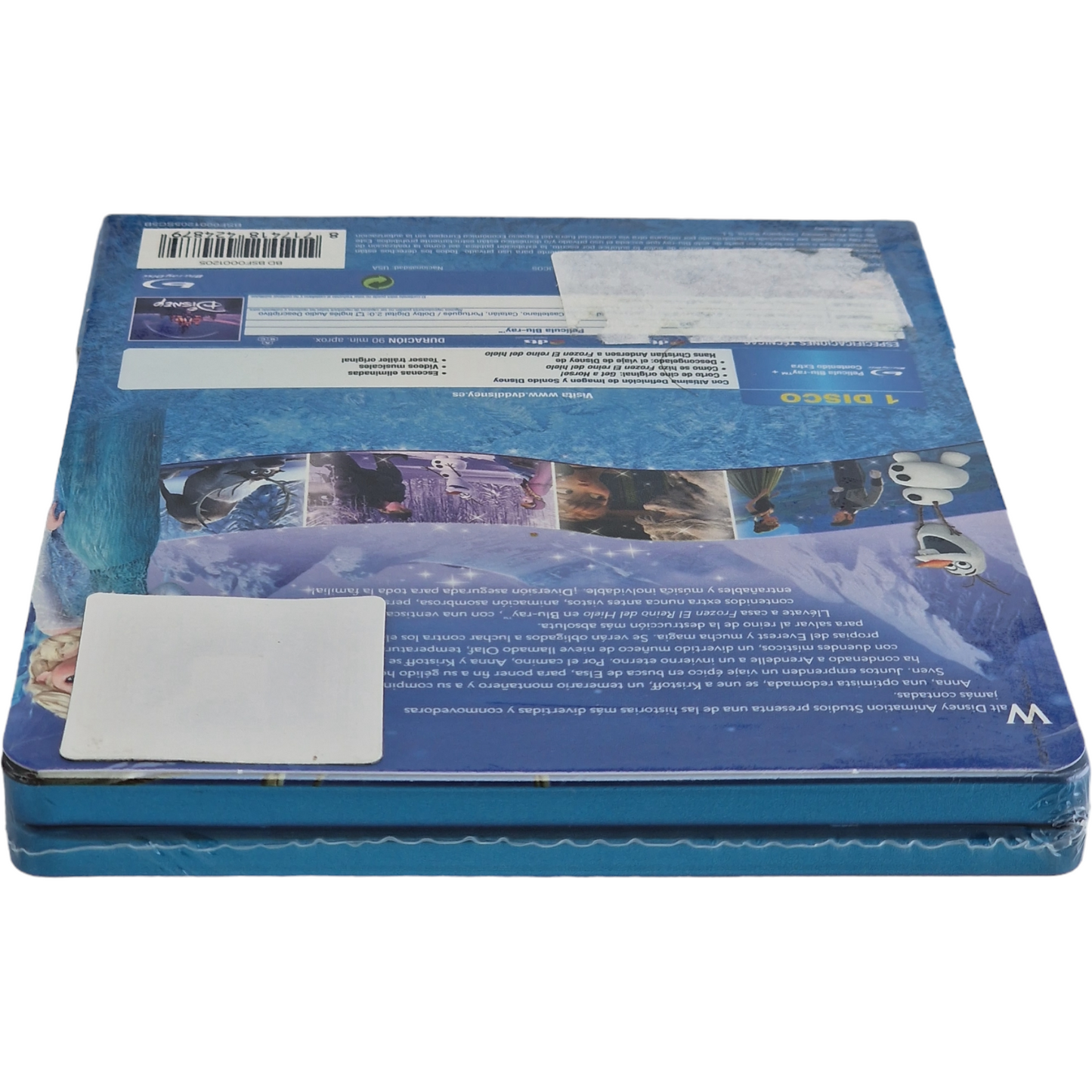 Frozen, El Reino del Hielo Blu-ray Steelbook La Reine des Neiges 2014 Zone B