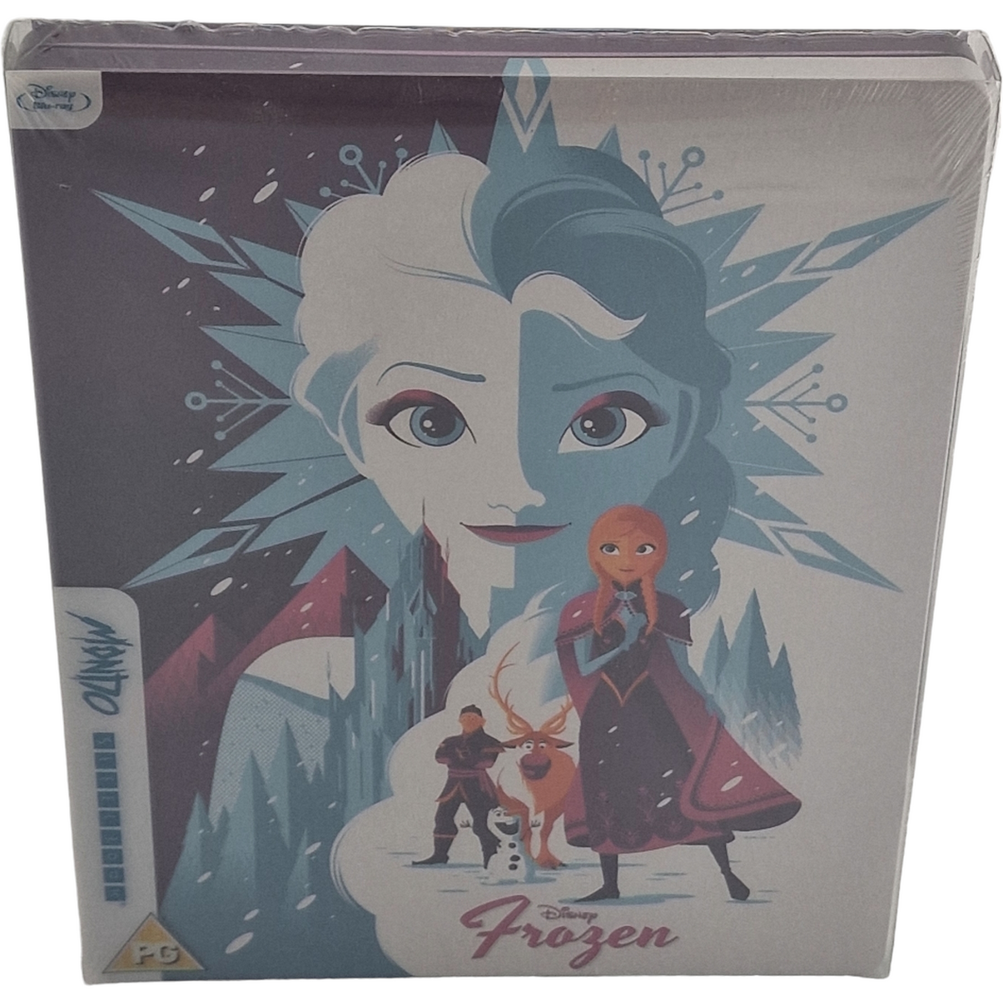 Frozen SteelBook Blu-ray (Import UK, Edition Collection, VO/ST, Bonus)