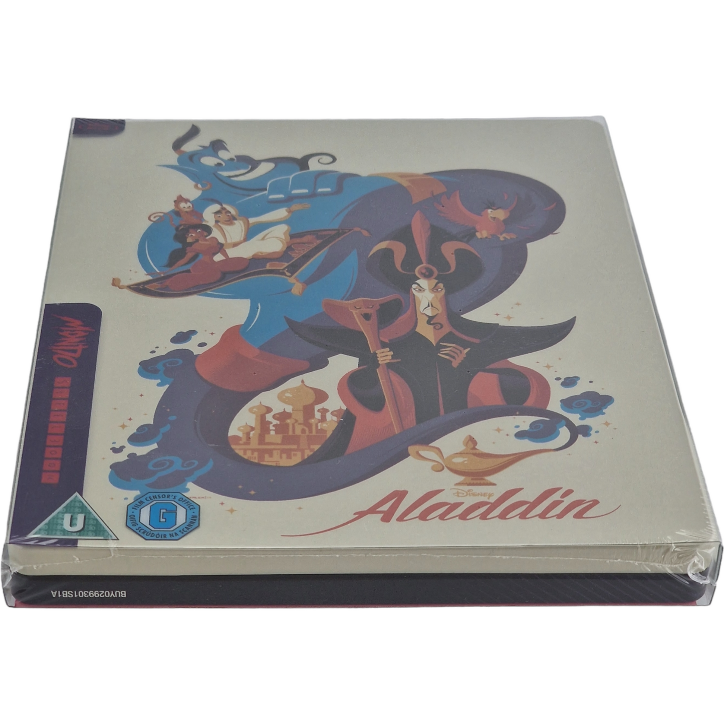 Aladdin Disney Blu-ray SteelBook Zavvi Exclusif Mondo X Series #35 Limitée Zone B