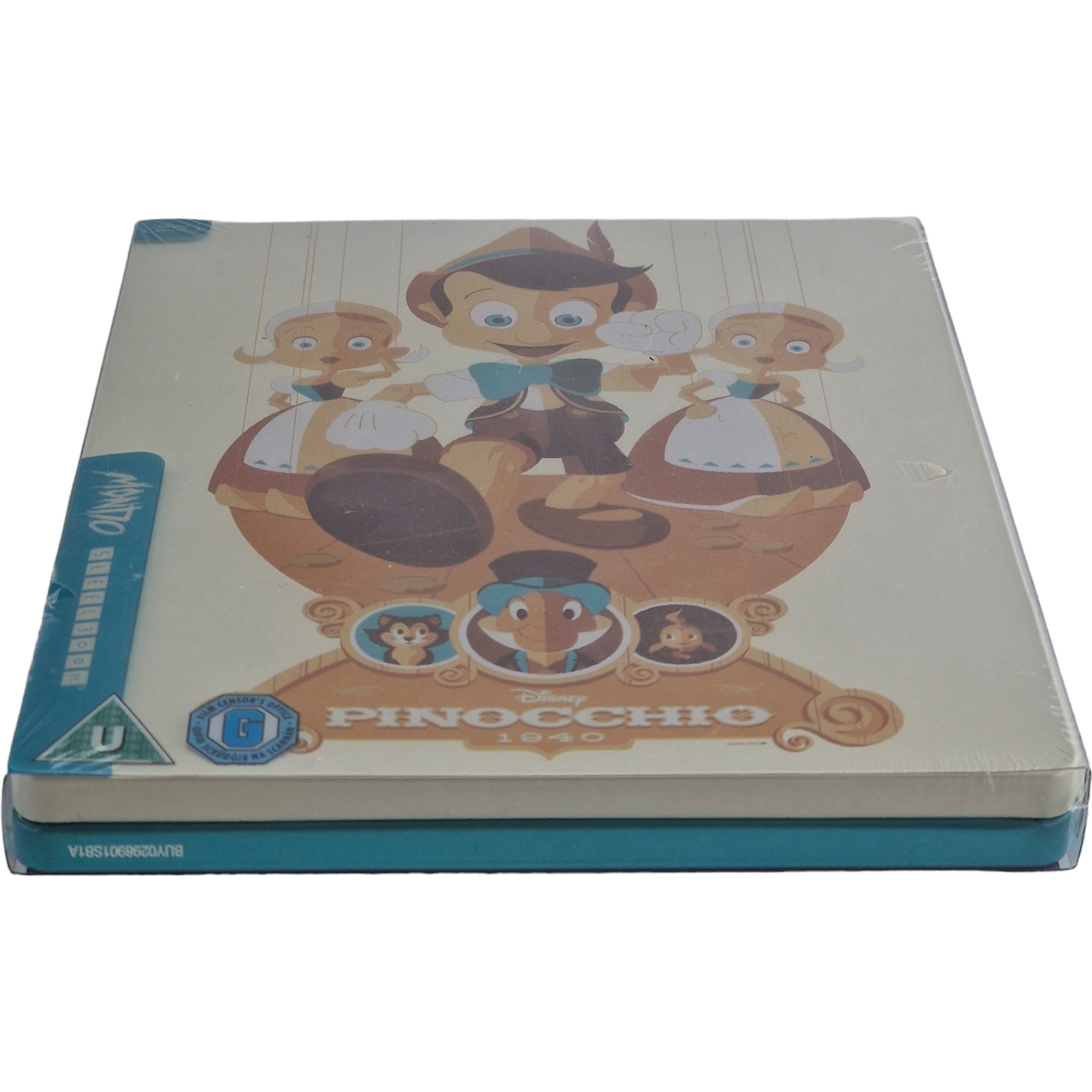 Pinocchio Disney Blu-ray SteelBook Zavvi Mondo X Series #31 Limitée Zone B