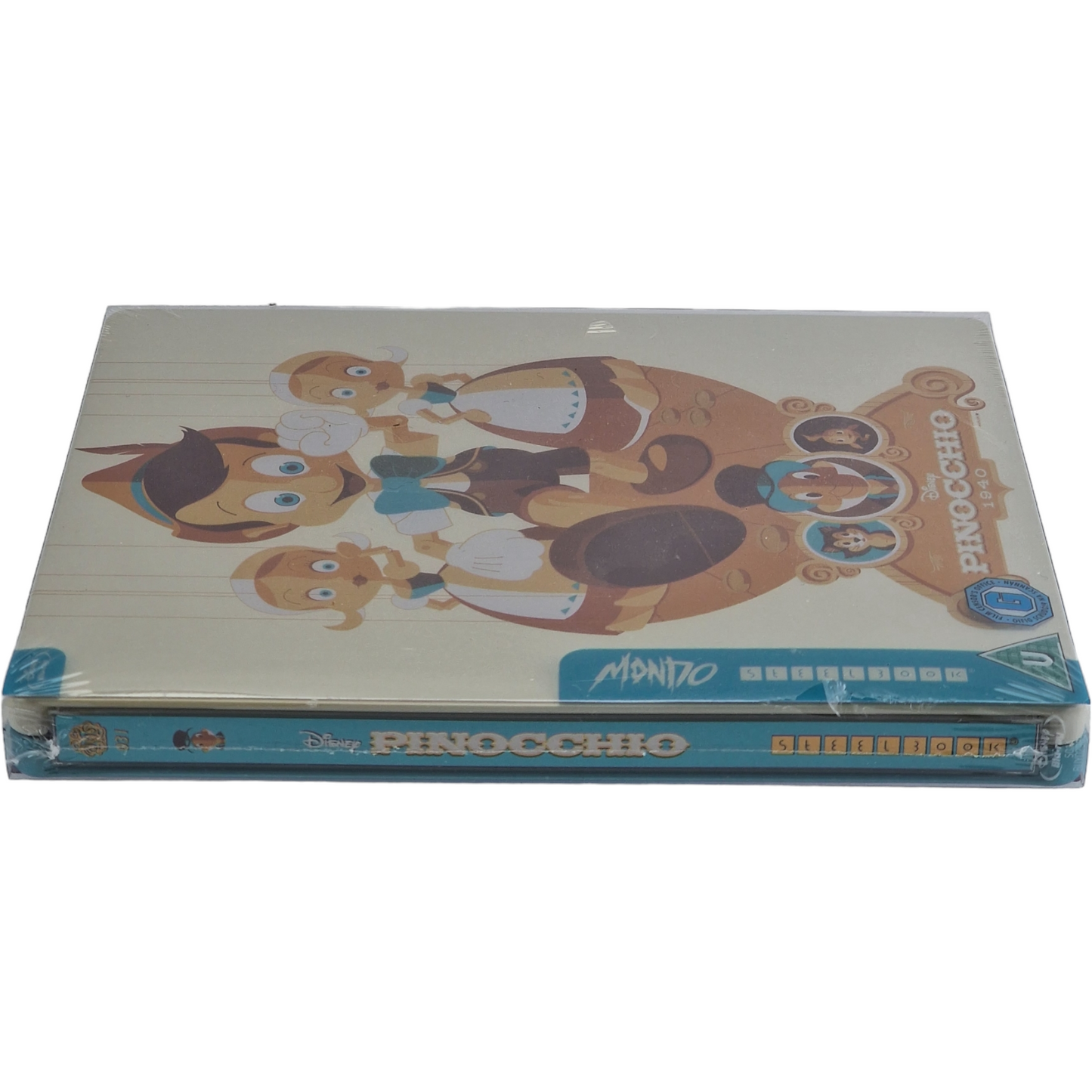 Pinocchio Disney Blu-ray SteelBook Zavvi Mondo X Series #31 Limitée Zone B