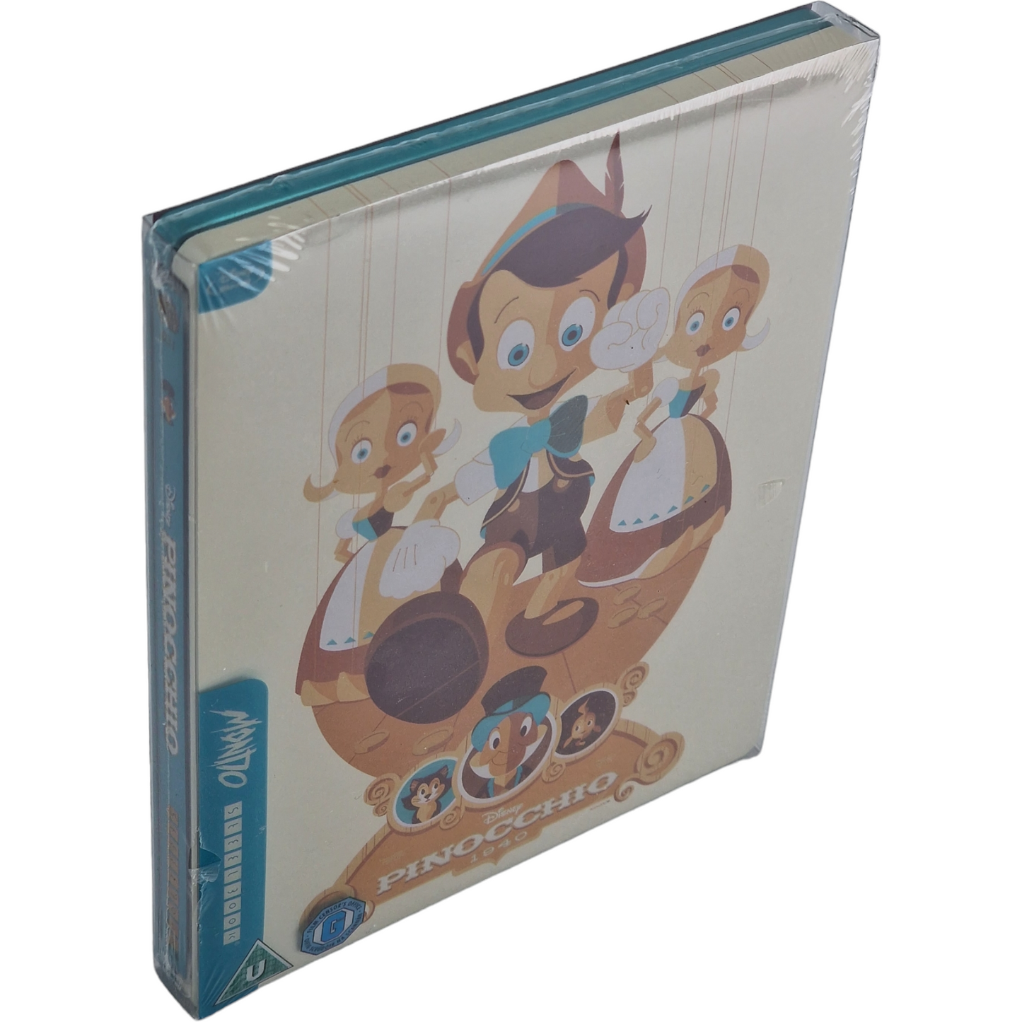Pinocchio Disney Blu-ray SteelBook Zavvi Mondo X Series #31 Limitée Zone B