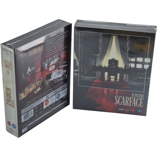 Scarface The Film Vault Limité 4K Ultra HD + Blu-ray Limité 3 000 Ex B