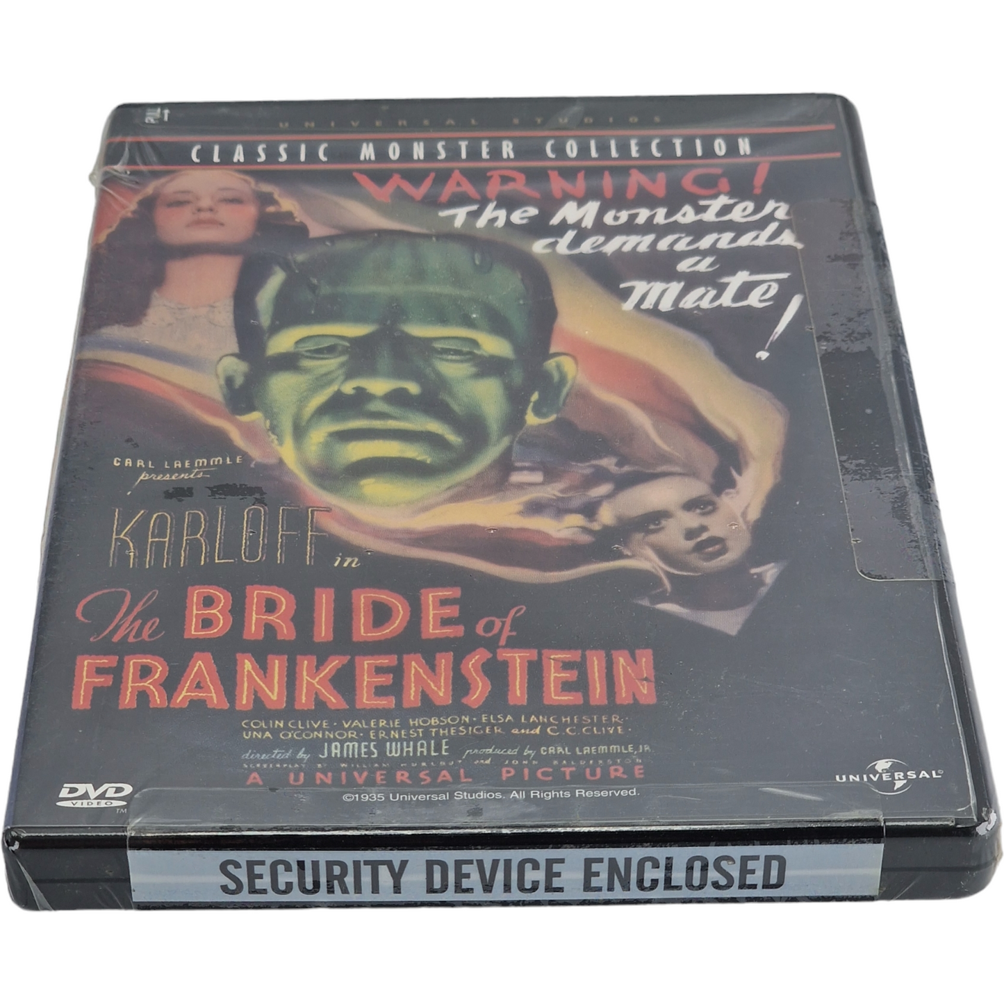 La Fiancée de Frankenstein The Bride of Frankenstein DVD Boris Karloff Region 1