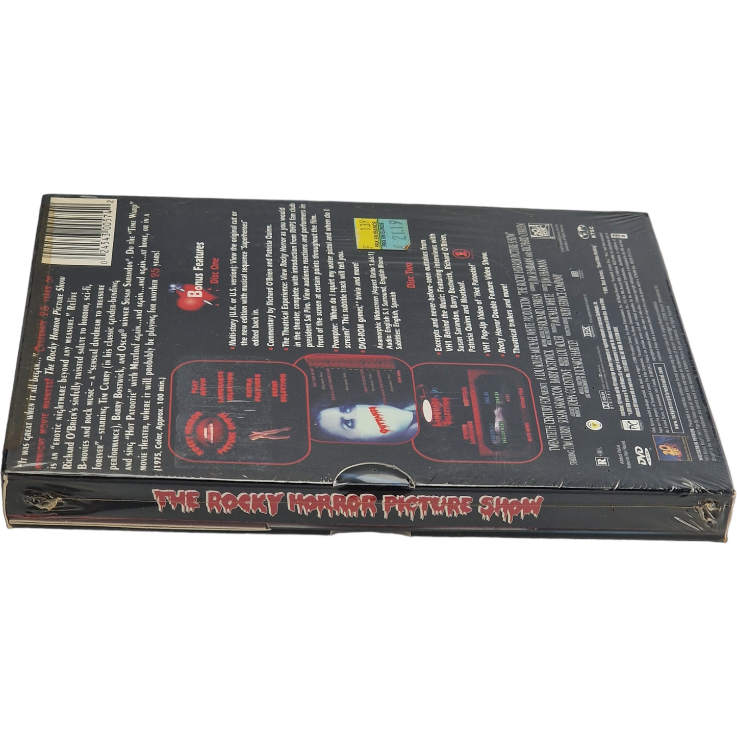 The Rocky Horror Picture Show DVD DigiPack Édition du 25e anniversaire Region 1