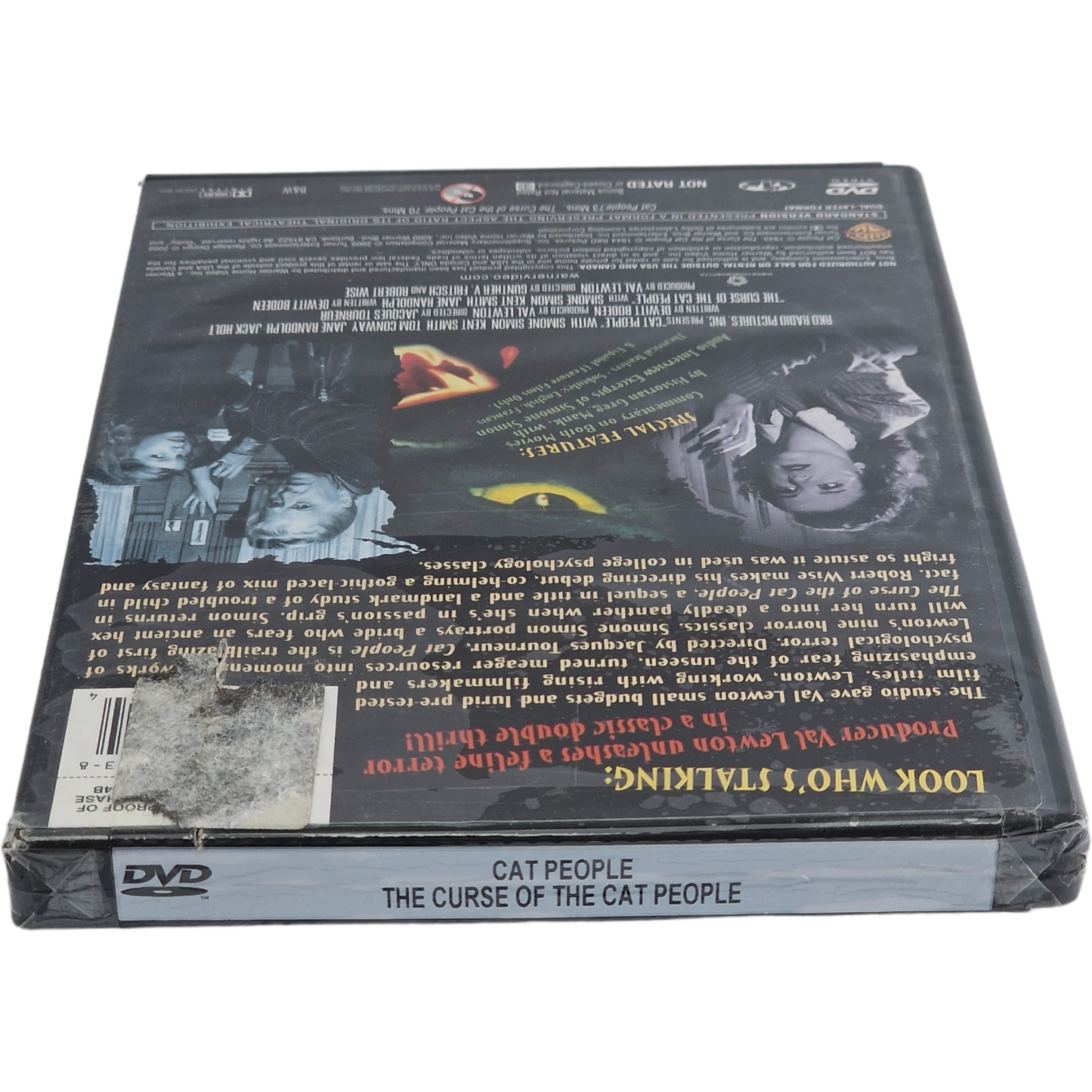 Cat People / The Curse of the Cat People 2 Films DVD Robert Wise Region 1