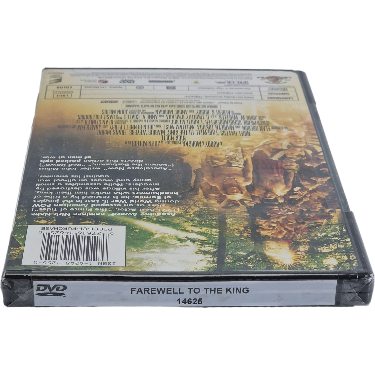 L'Adieu au roi (Farewell to the King) 1989 DVD Nigel Havers, 2006 Region 1