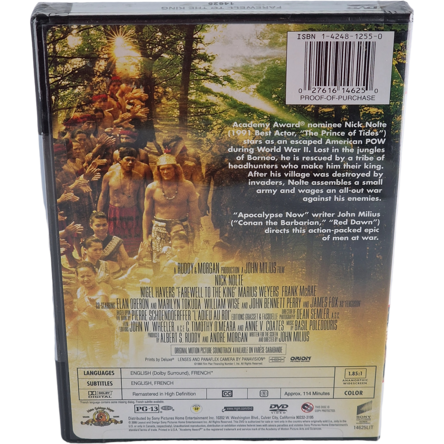 L'Adieu au roi (Farewell to the King) 1989 DVD Nigel Havers, 2006 Region 1