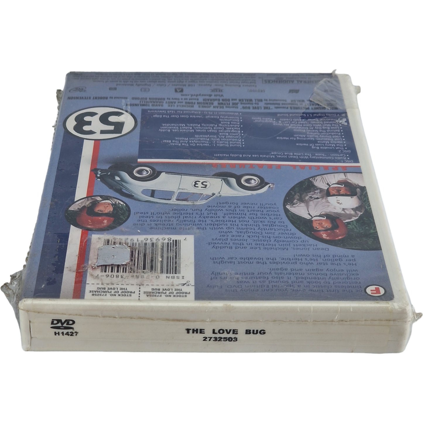 Un amour de Coccinelle DVD 1968 The Love Bug Disney Édition spéciale 2003 Zone 1