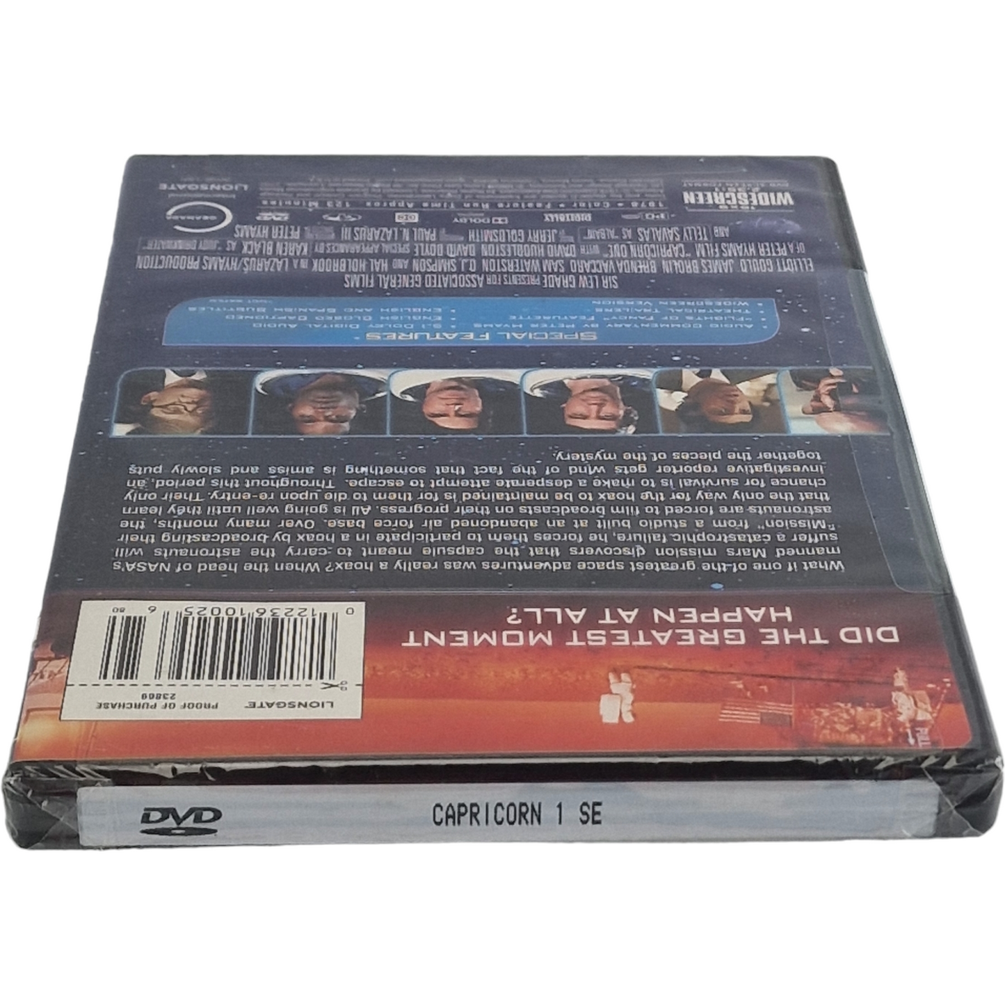 Capricorn One 1977 DVD Édition spéciale Lionsgate Films Peter Hyams 2008 Zone 1