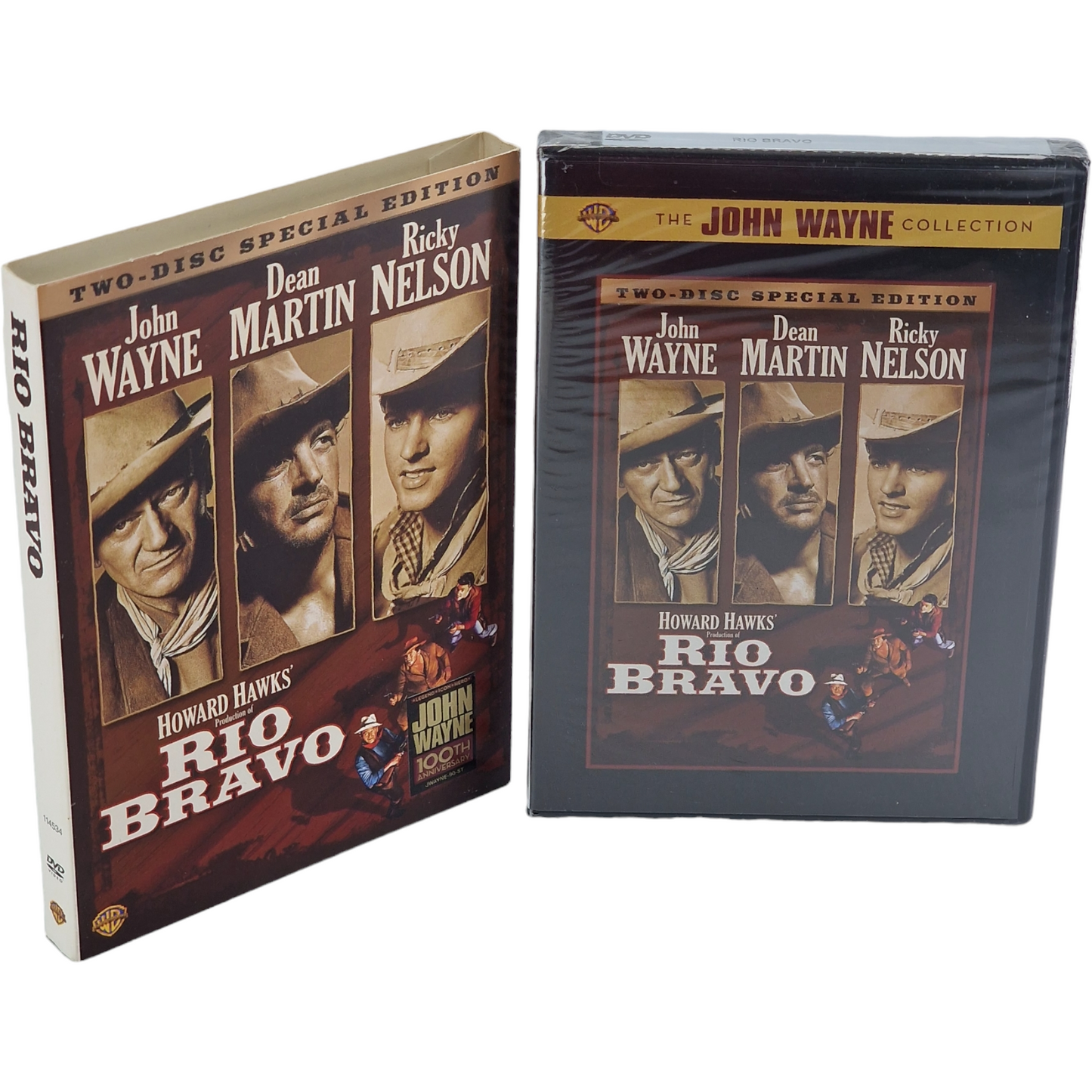 Rio Bravo 1953 John Wayne DVD Édition spéciale 2 disques Slipcover 2007 Zone 1