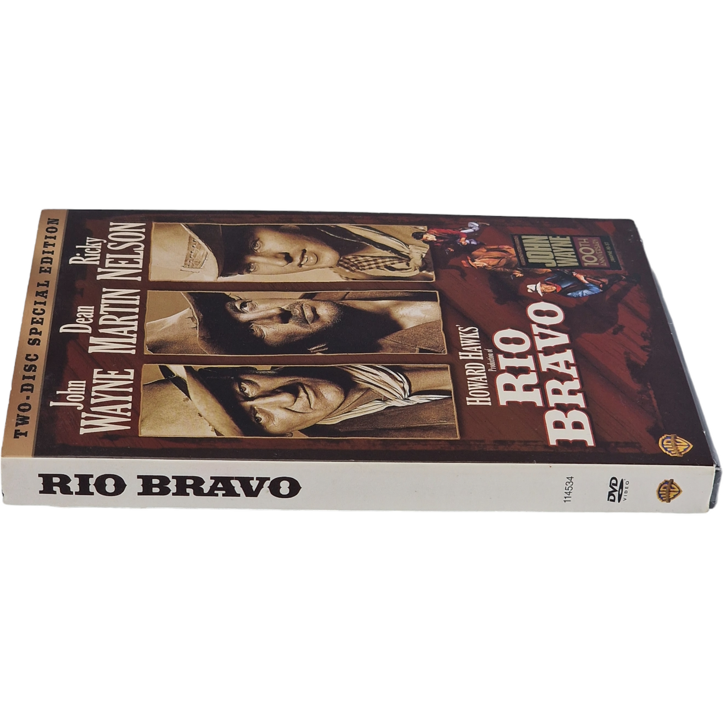 Rio Bravo 1953 John Wayne DVD Édition spéciale 2 disques Slipcover 2007 Zone 1
